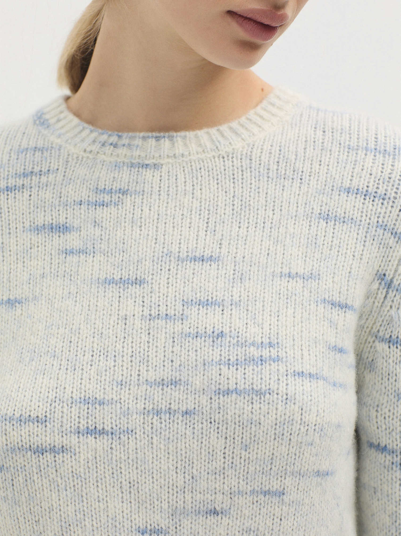 Two tone knitted jumper 2