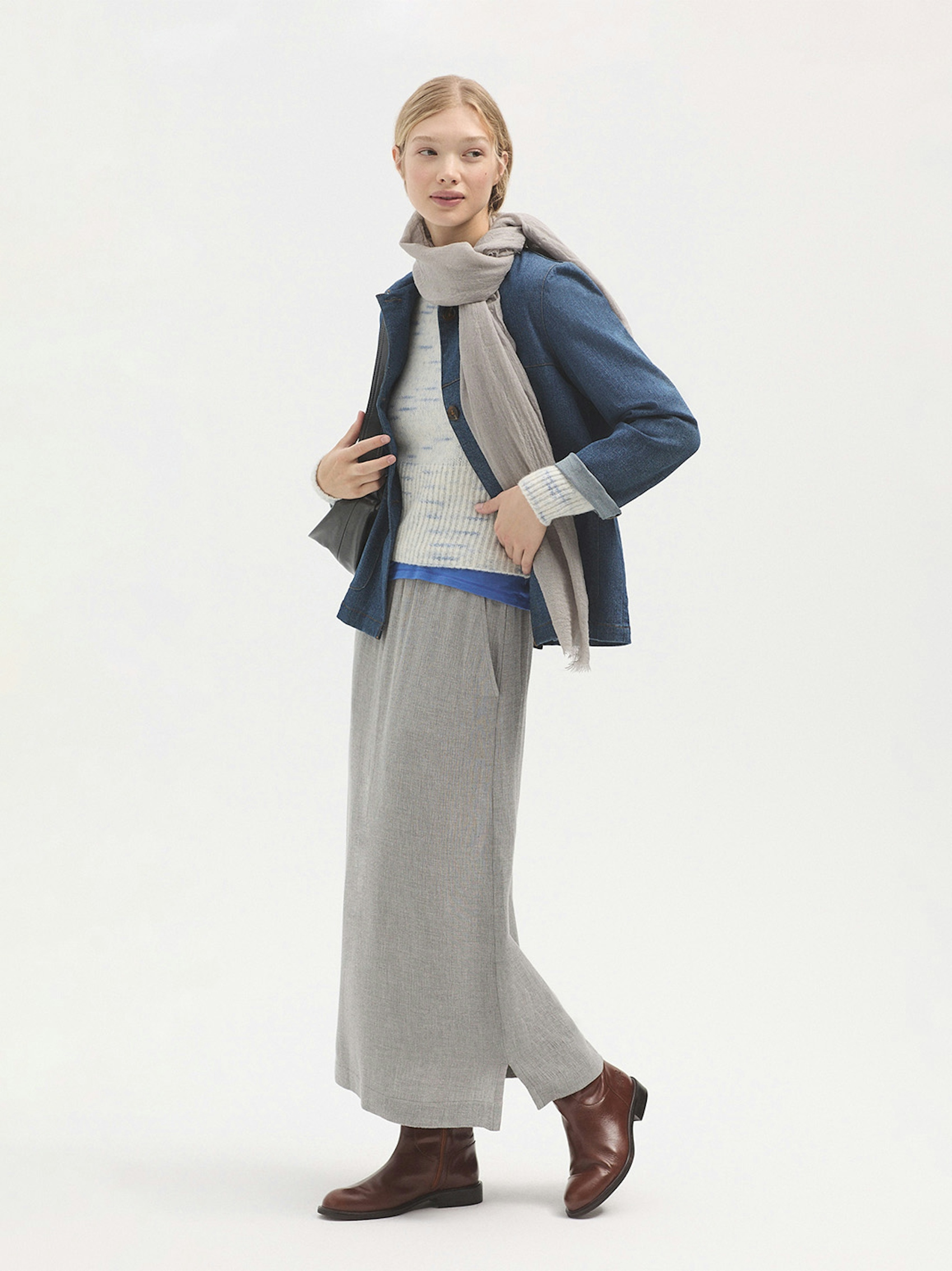 Two tone knitted jumper 5