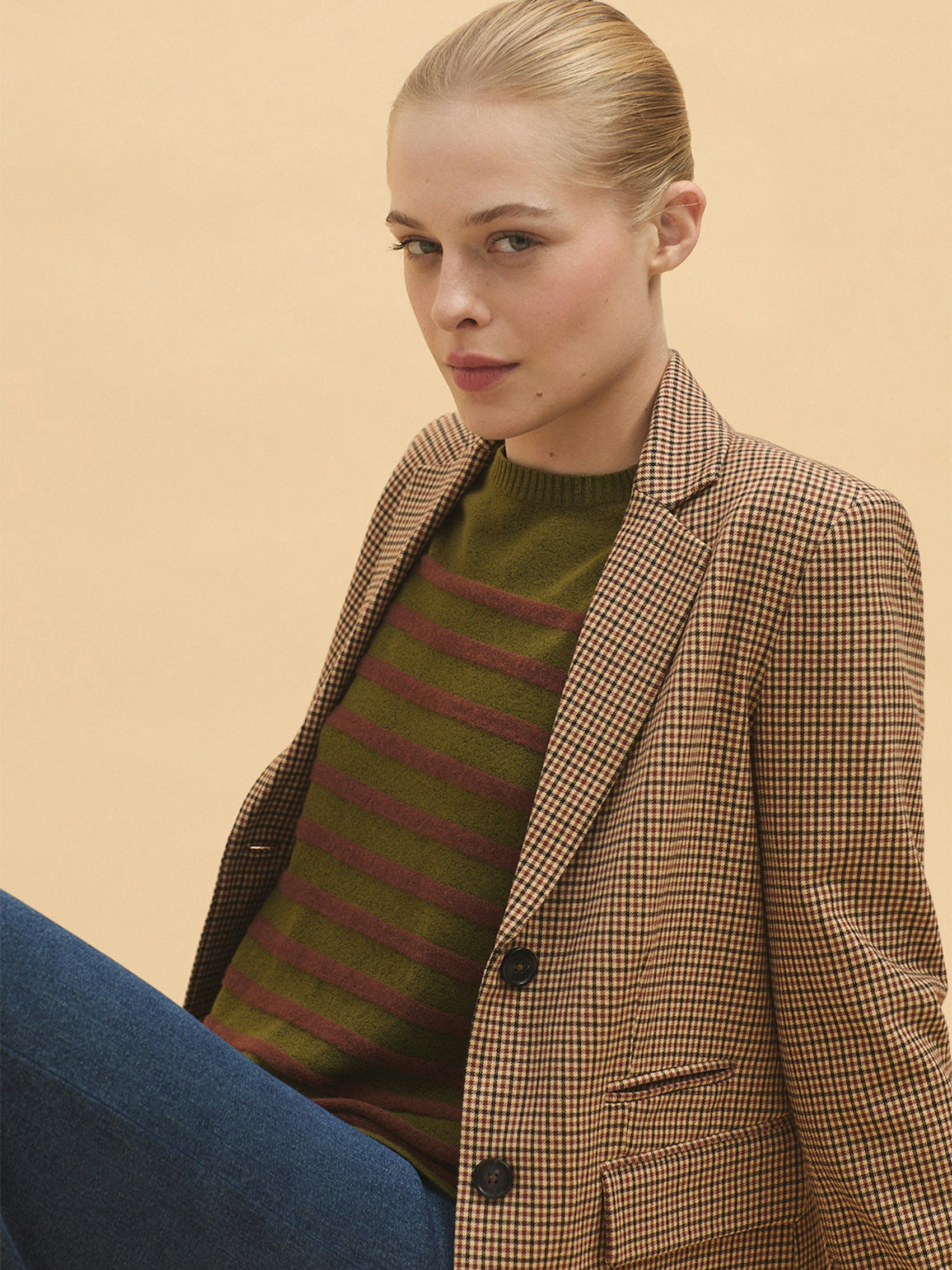 Placement stripe jumper