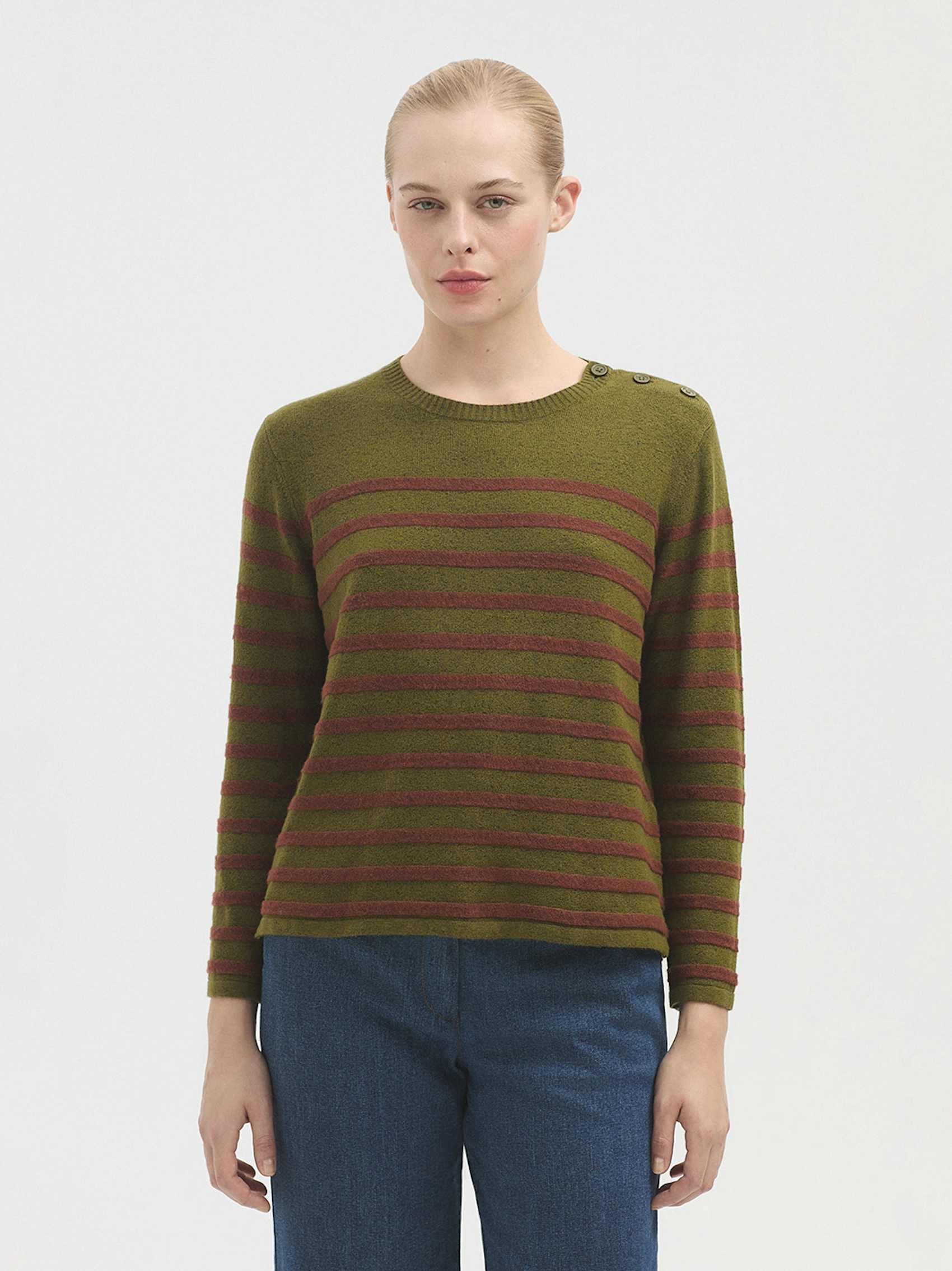 Placement stripe jumper
