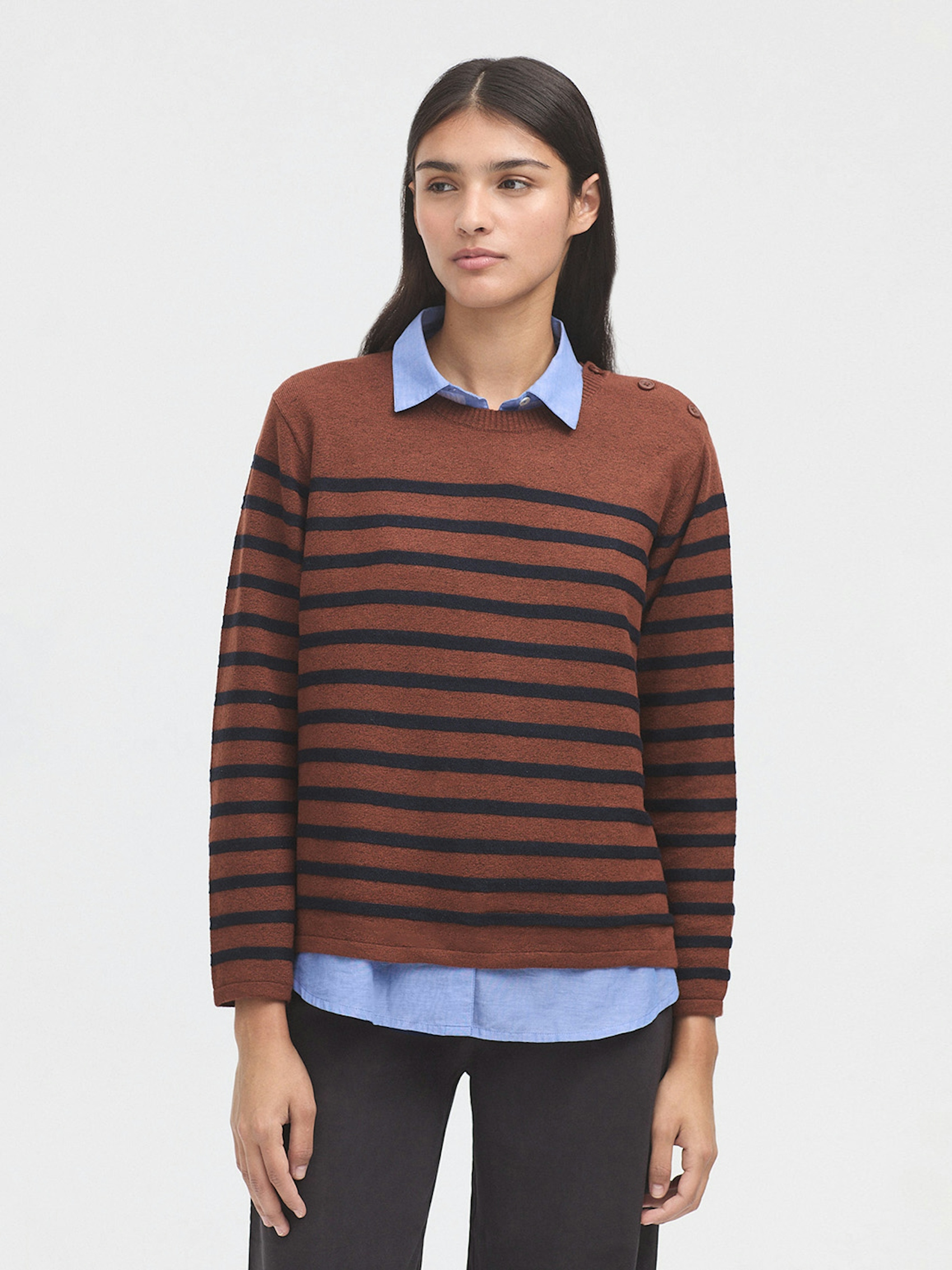 Placement stripe jumper