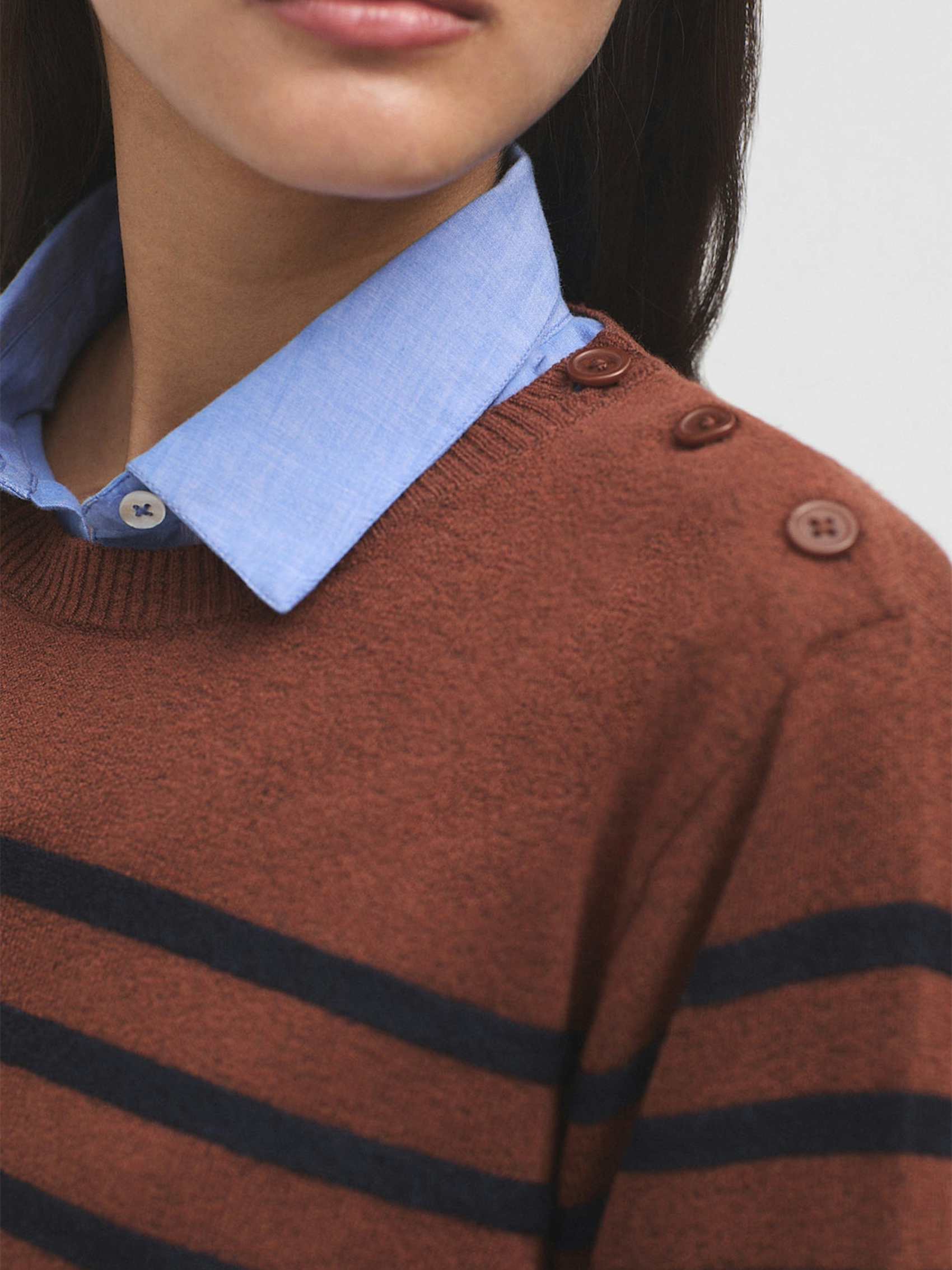 Placement stripe jumper