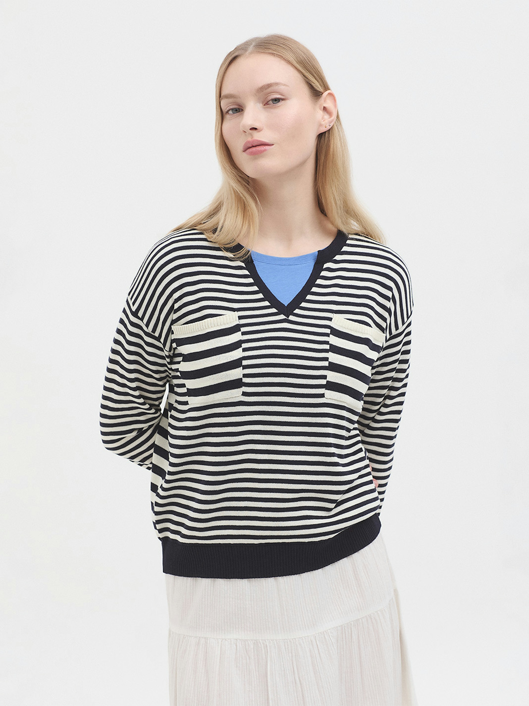 Pull rayures assorties 1