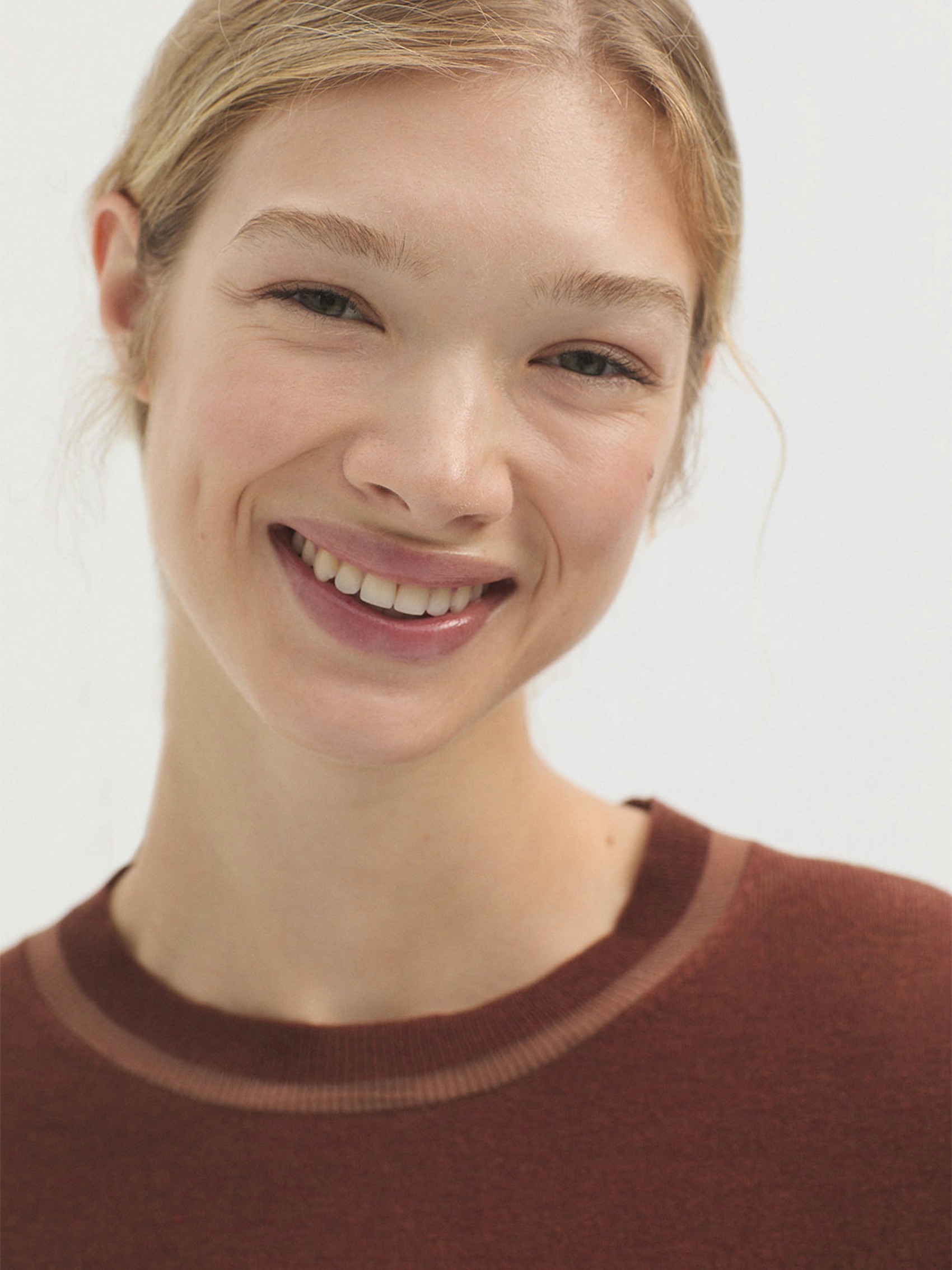 Jumper with sheer detailing