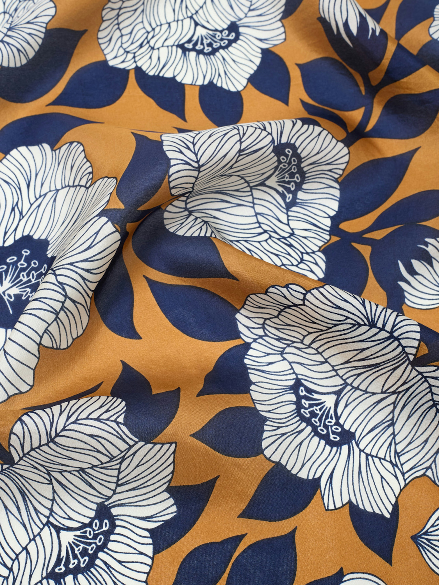 Foulard Camelia seta