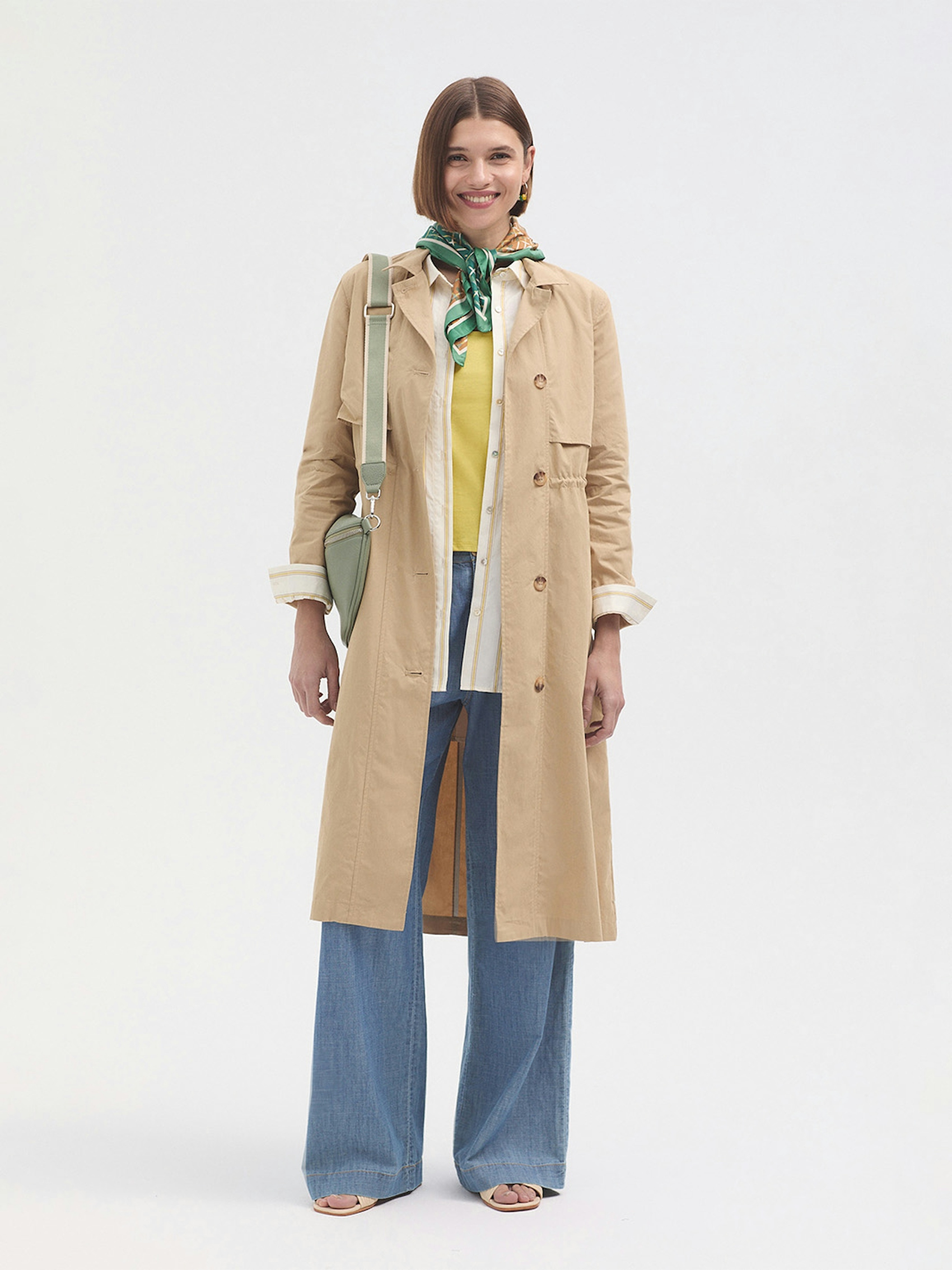 Carré satin Greenery Patch