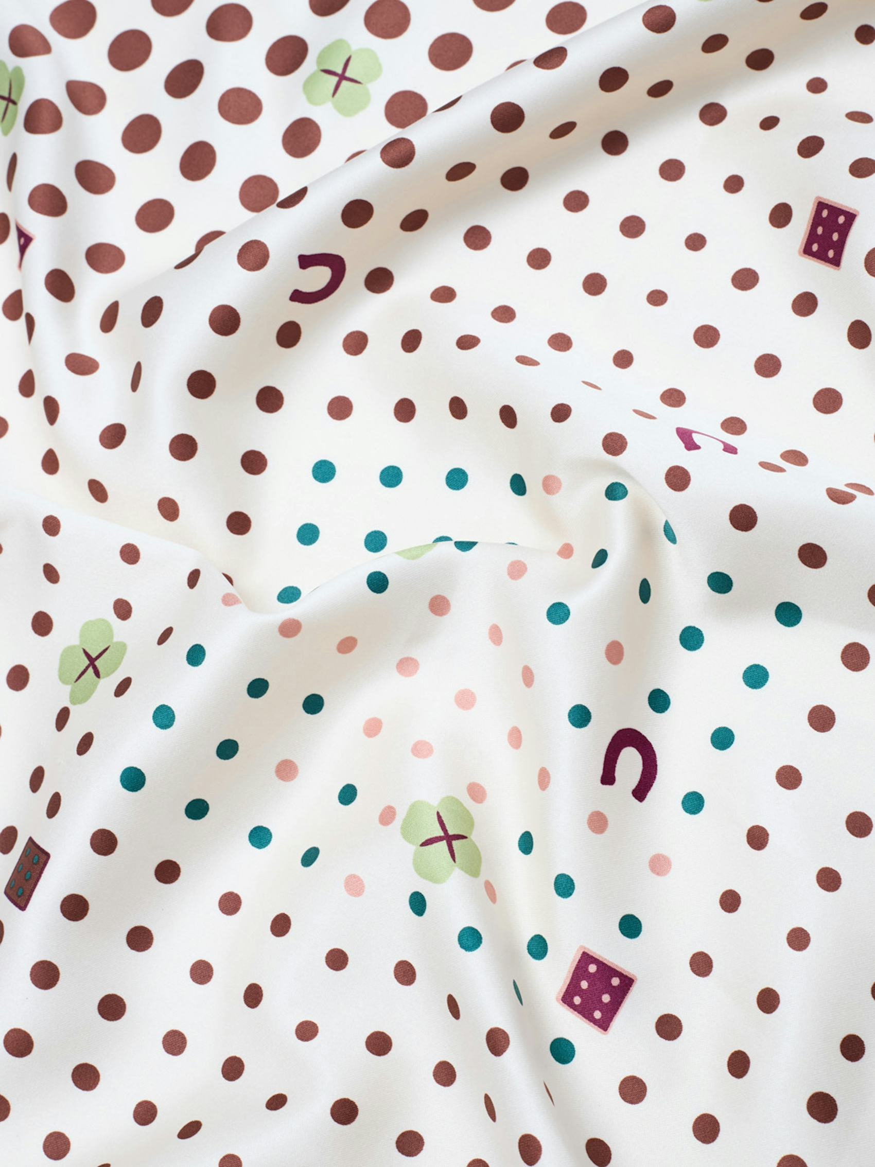 Pañuelo Lucky Dots satén