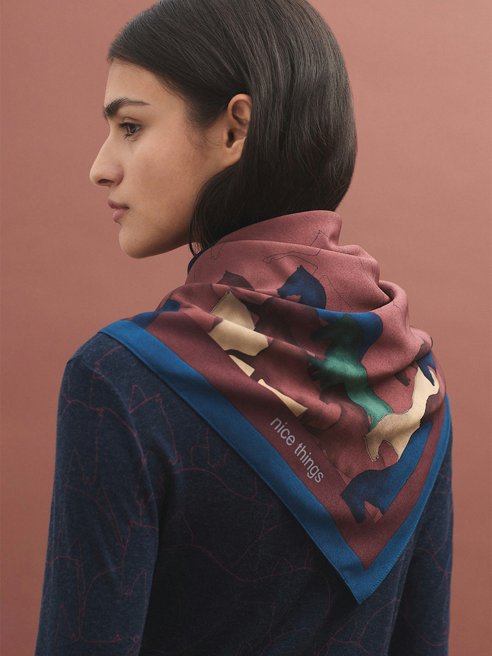 Wild Horses scarf
