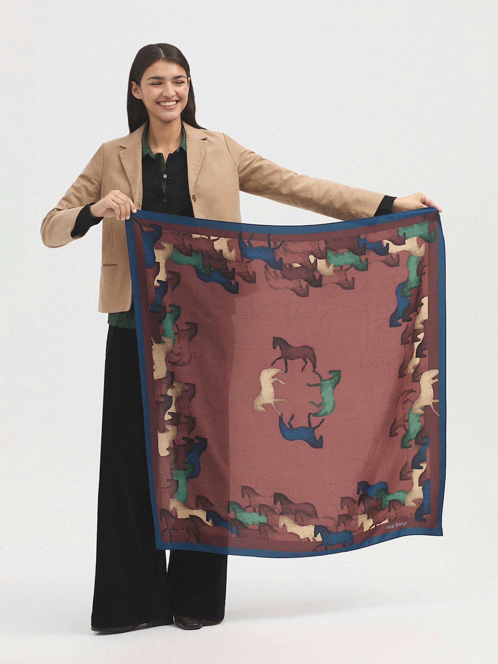 Wild Horses scarf