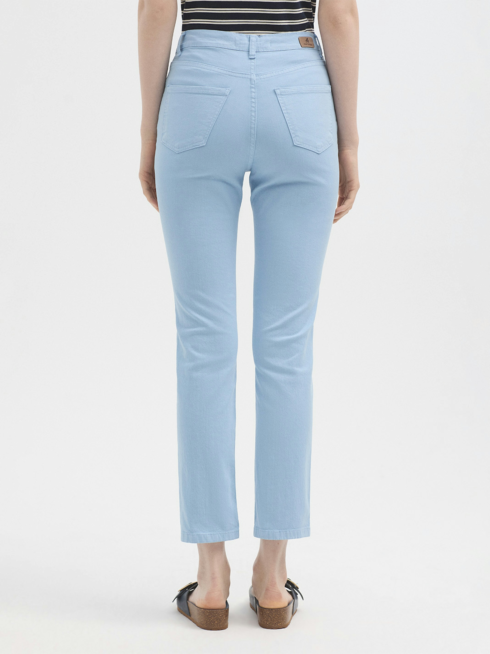 Pantaloni 5 tasche twill 4