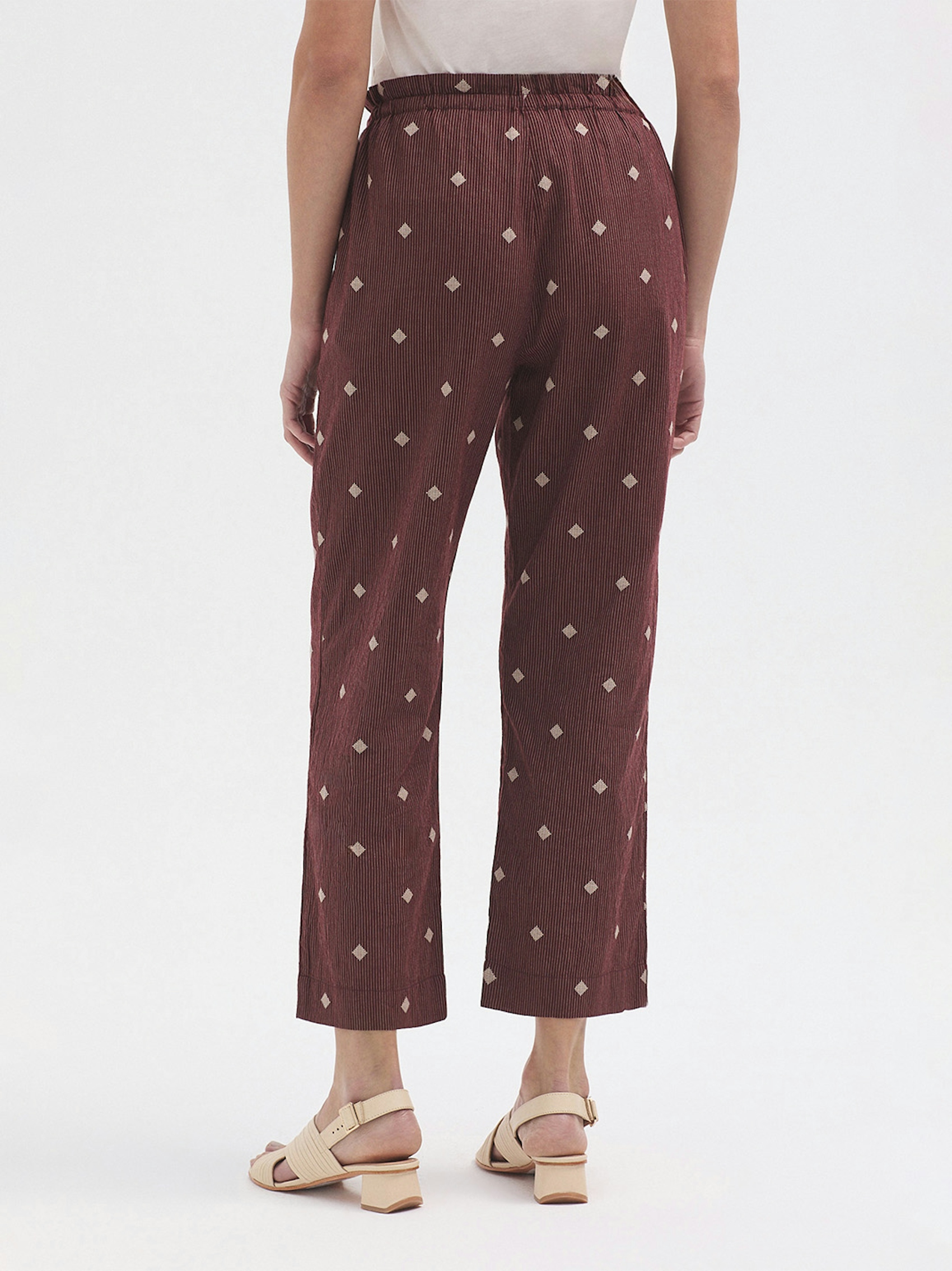 Pantalón Diamond jacquard