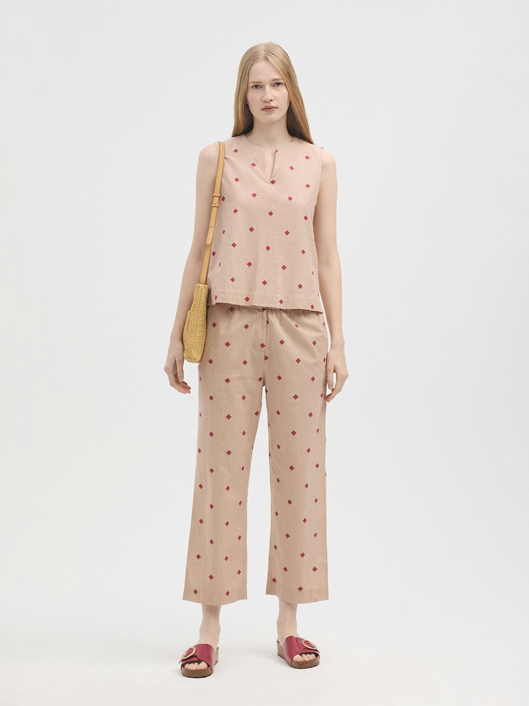 Pantalón Diamond jacquard