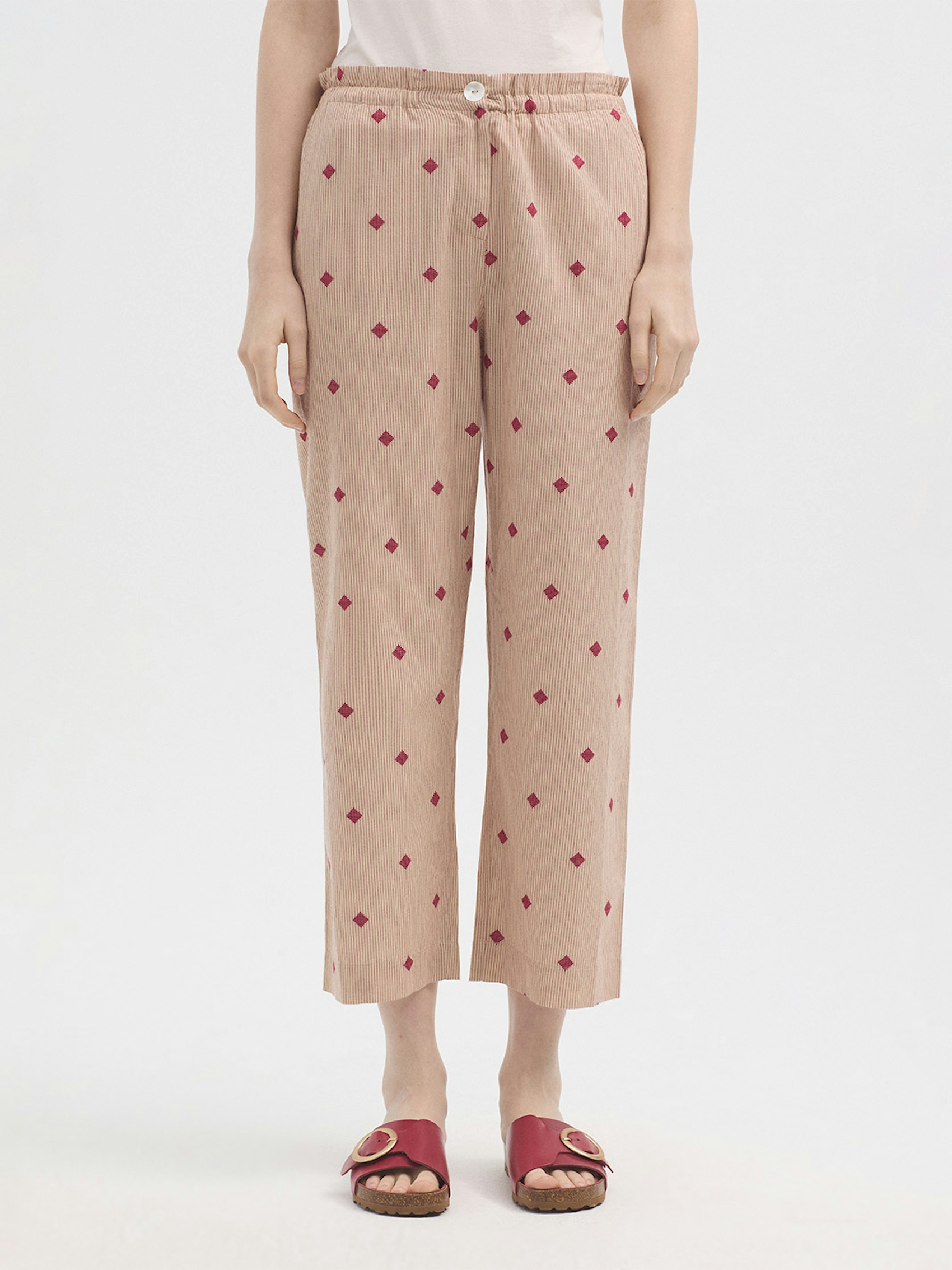 Pantalón Diamond jacquard