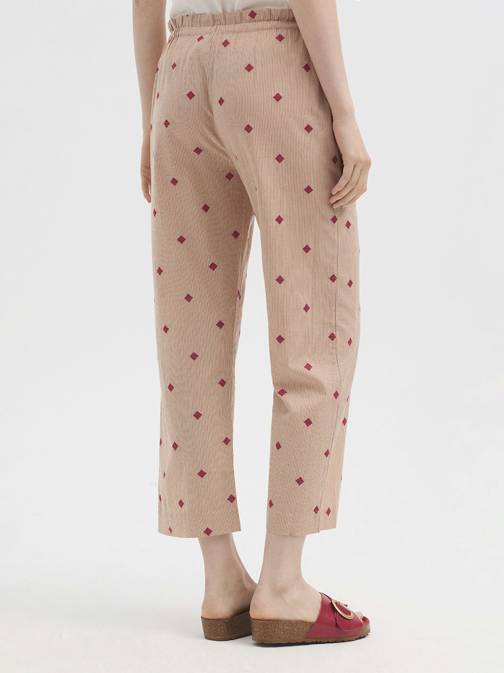Pantalón Diamond jacquard
