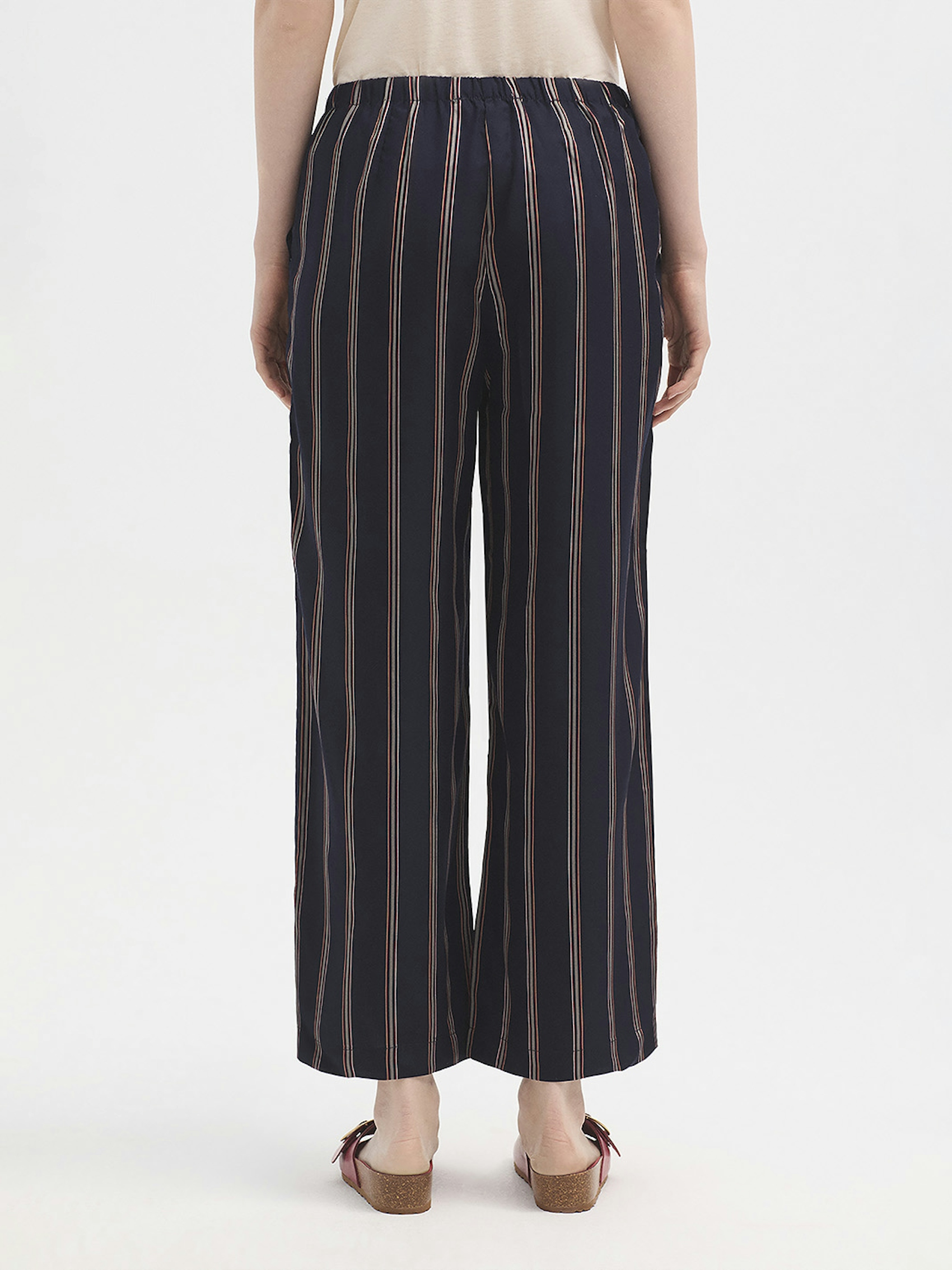 Pantalón Tiny Stripes jacquard
