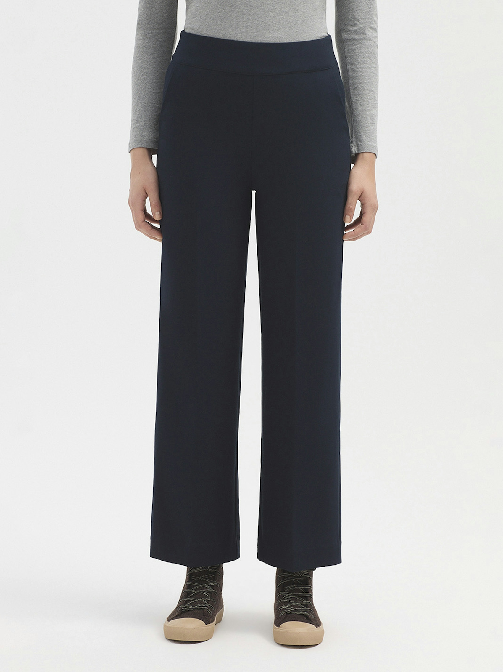 Pantalón ancho elástica 1