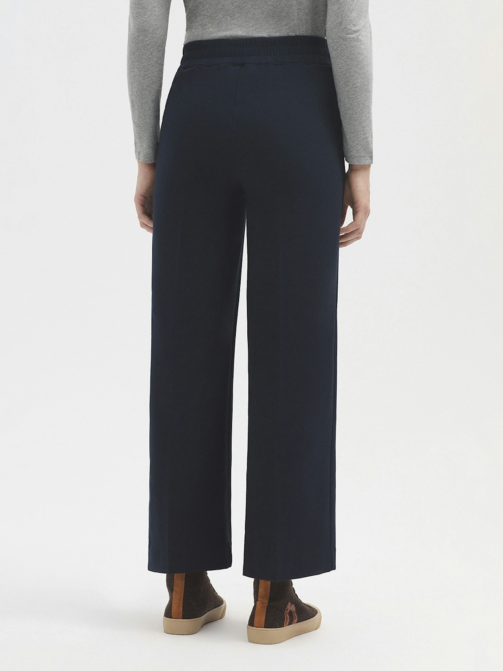Pantalón ancho elástica 3