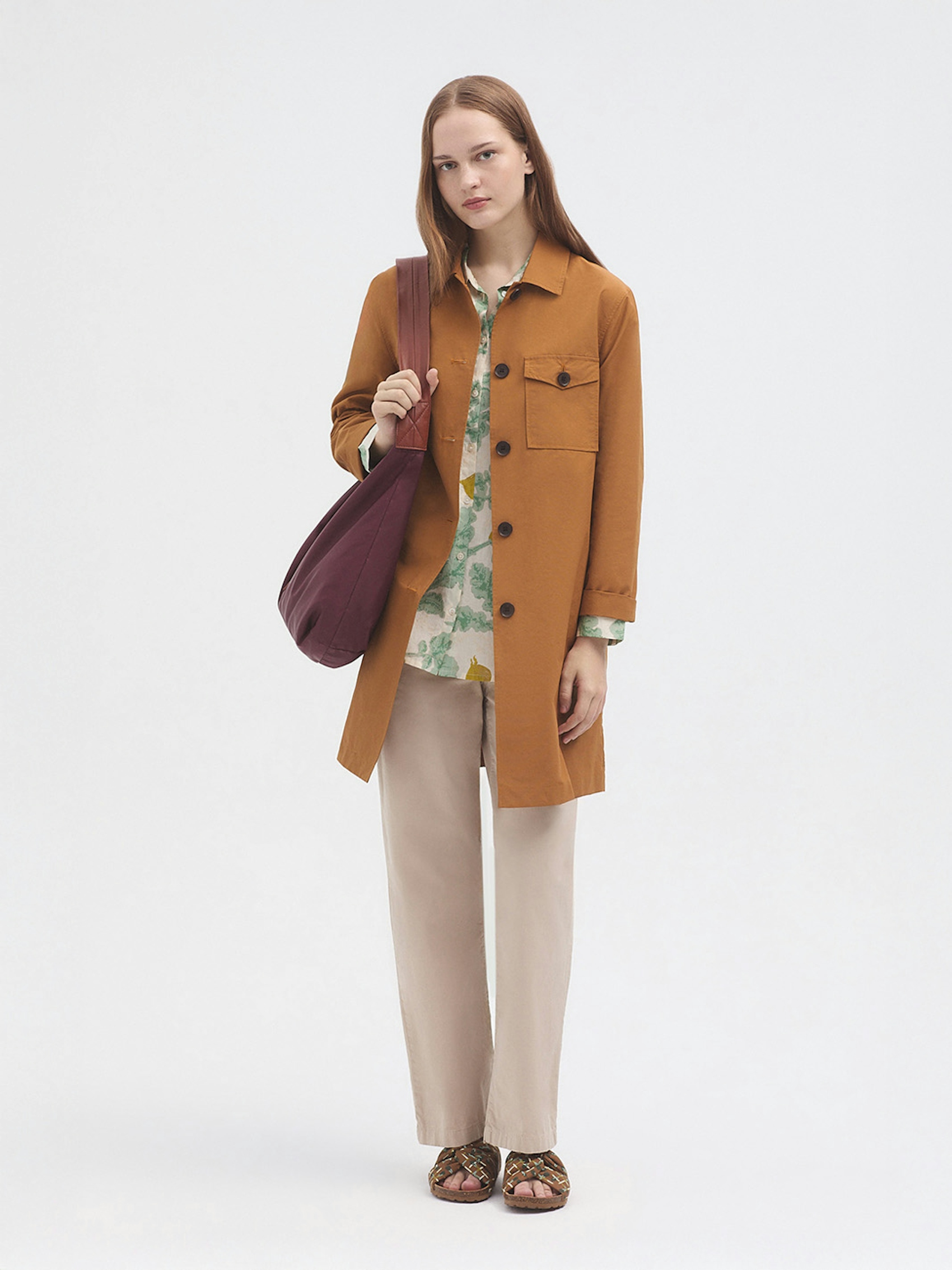 Pantaloni tasche satin