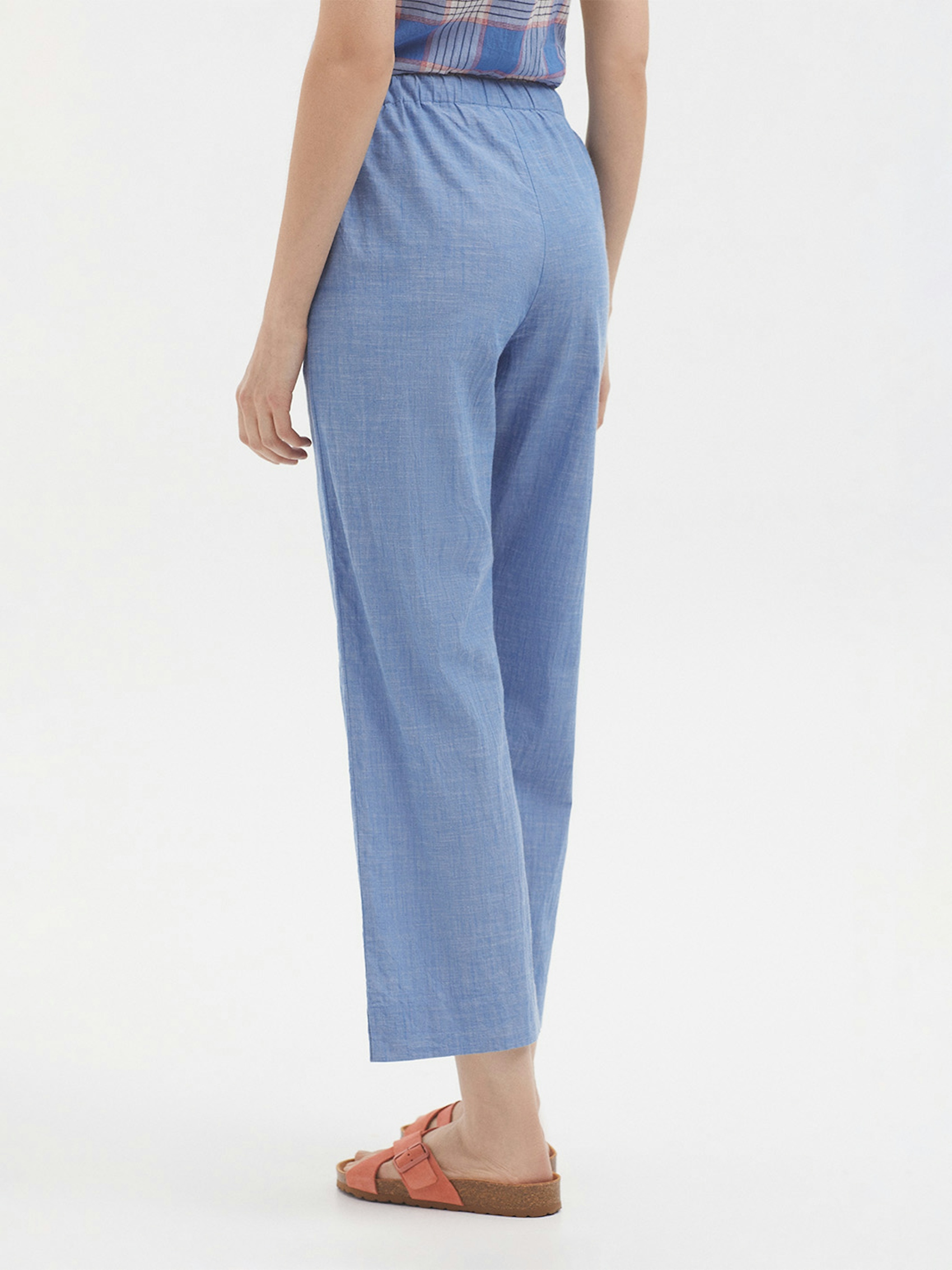 Chambray trousers 3