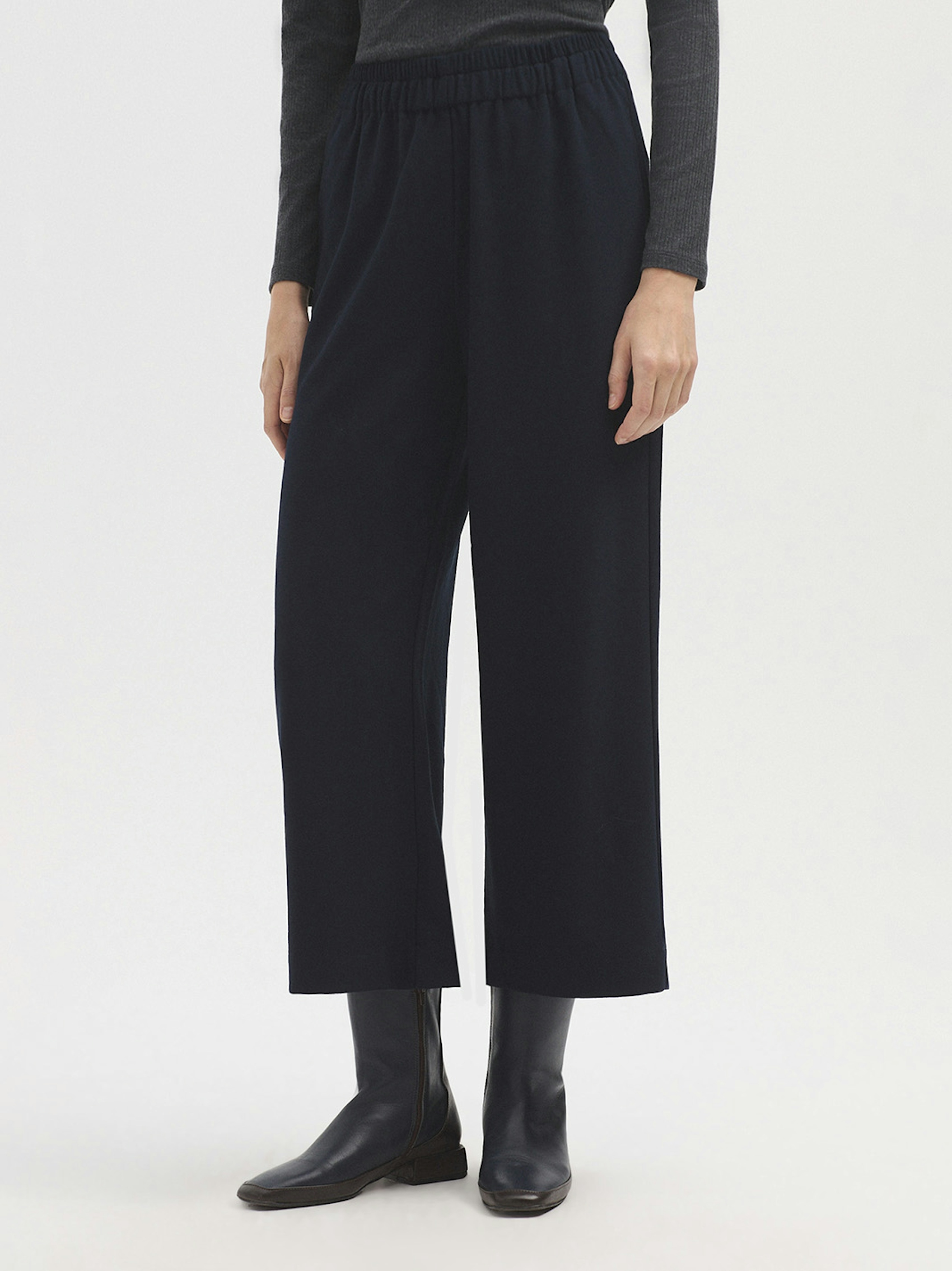 Pantalón culotte fluido
