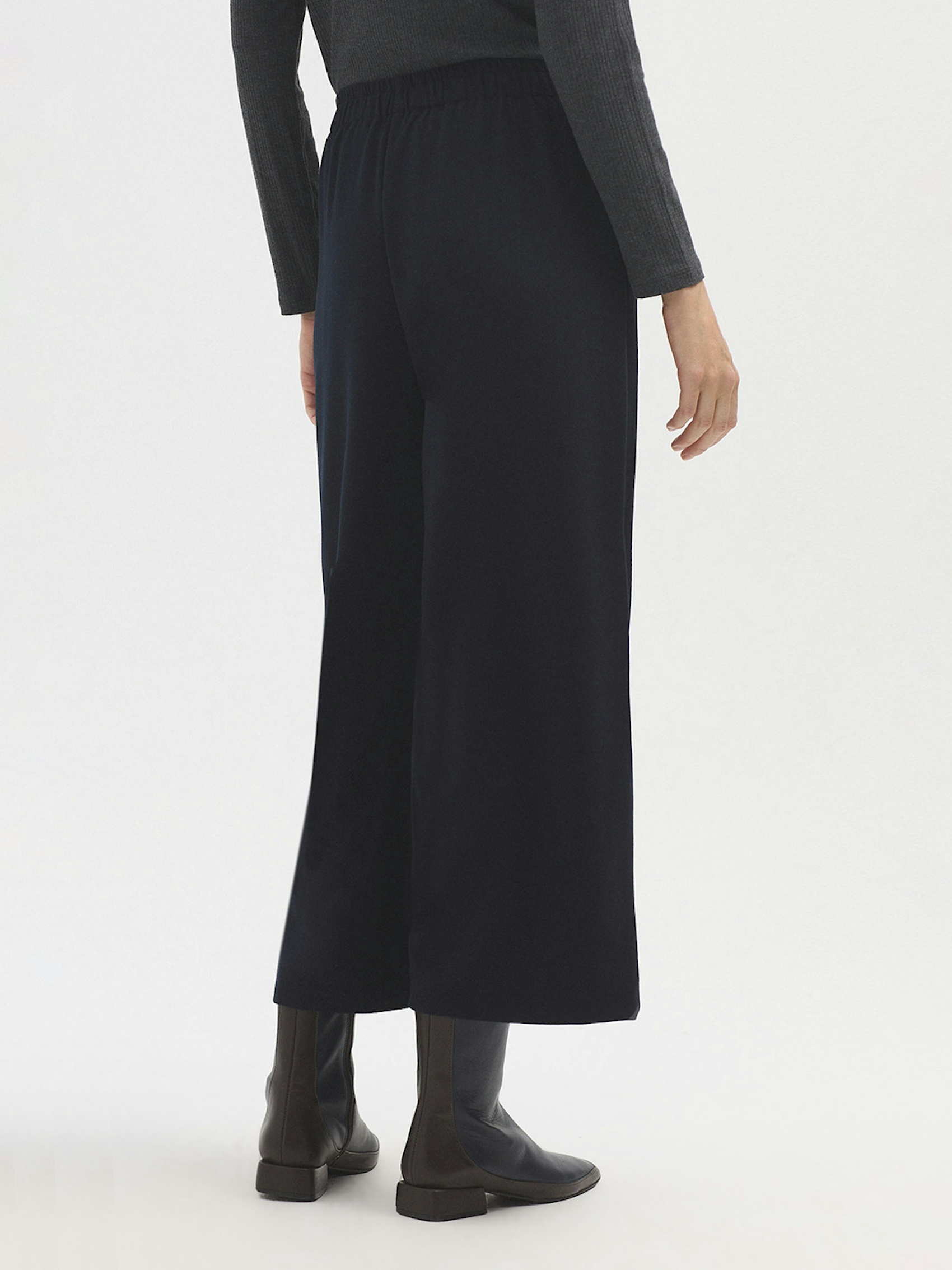 Pantalón culotte fluido