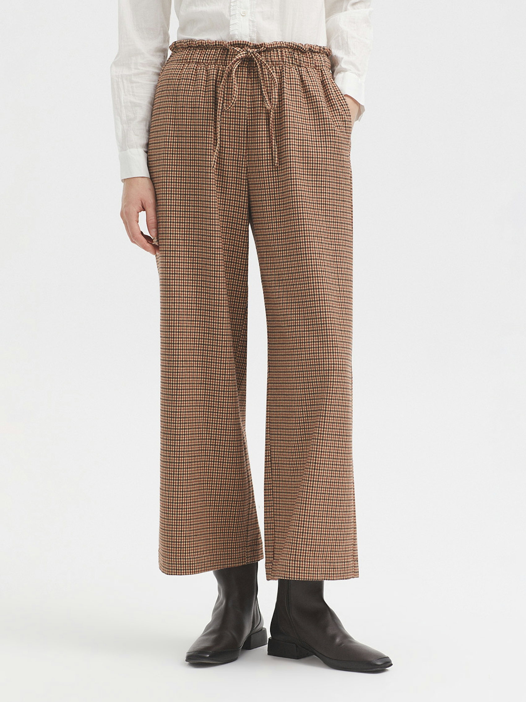 Panta-culotte pied de poule