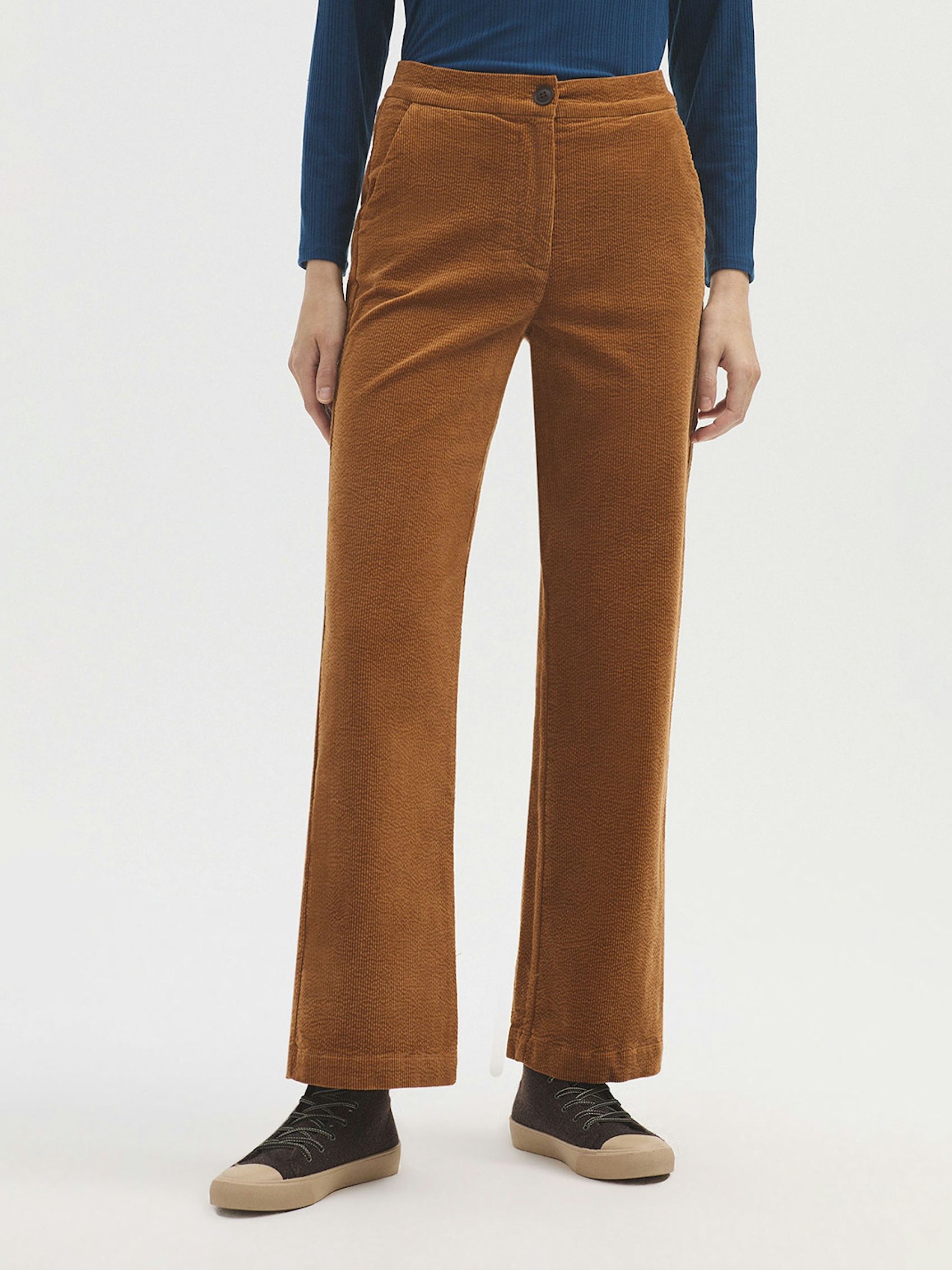 Bubble cord trousers