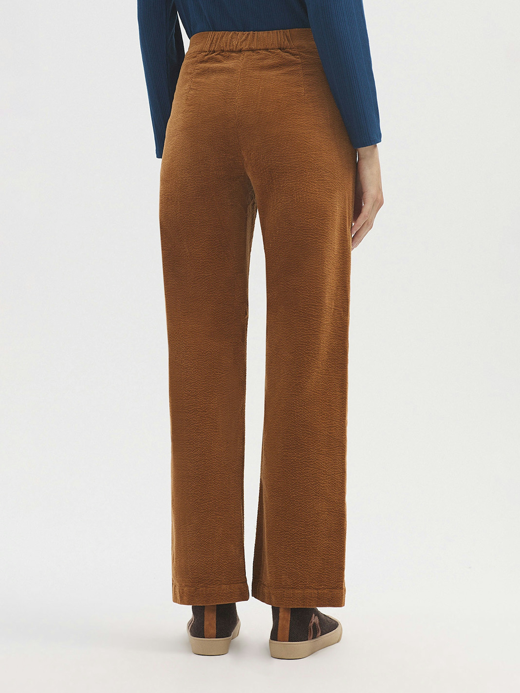 Bubble cord trousers