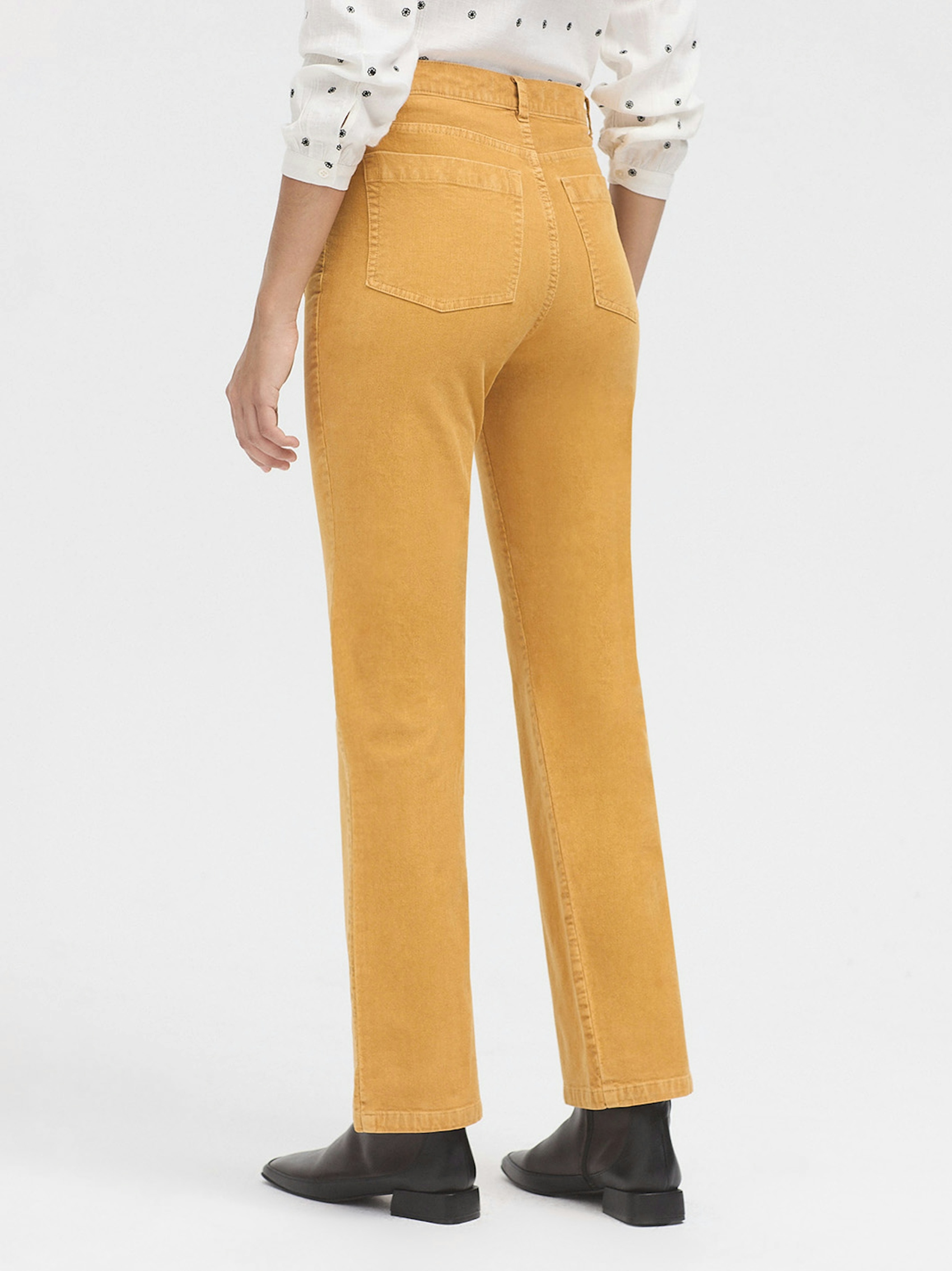Pantalón flare micropana