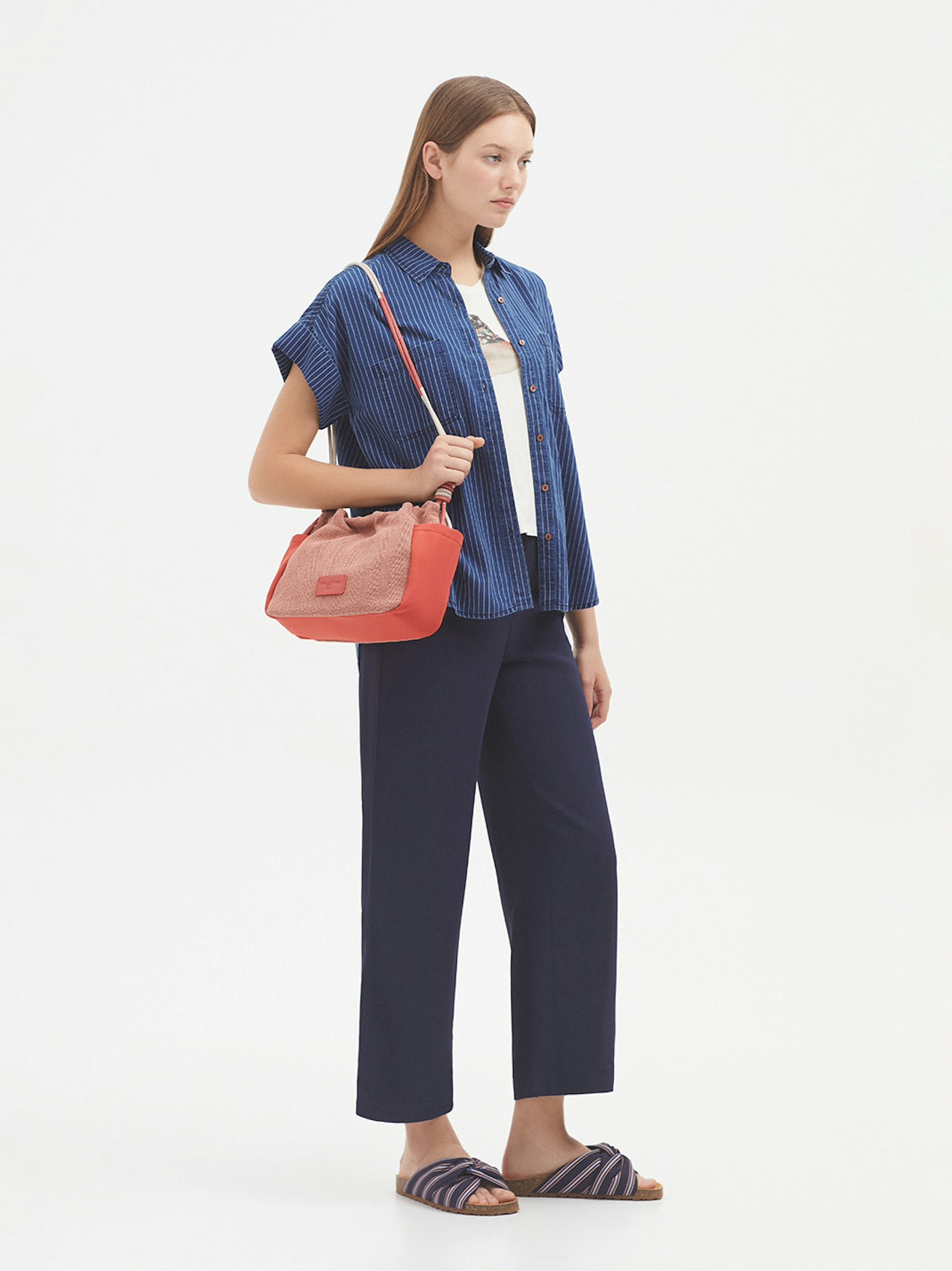 Basic stretch trousers