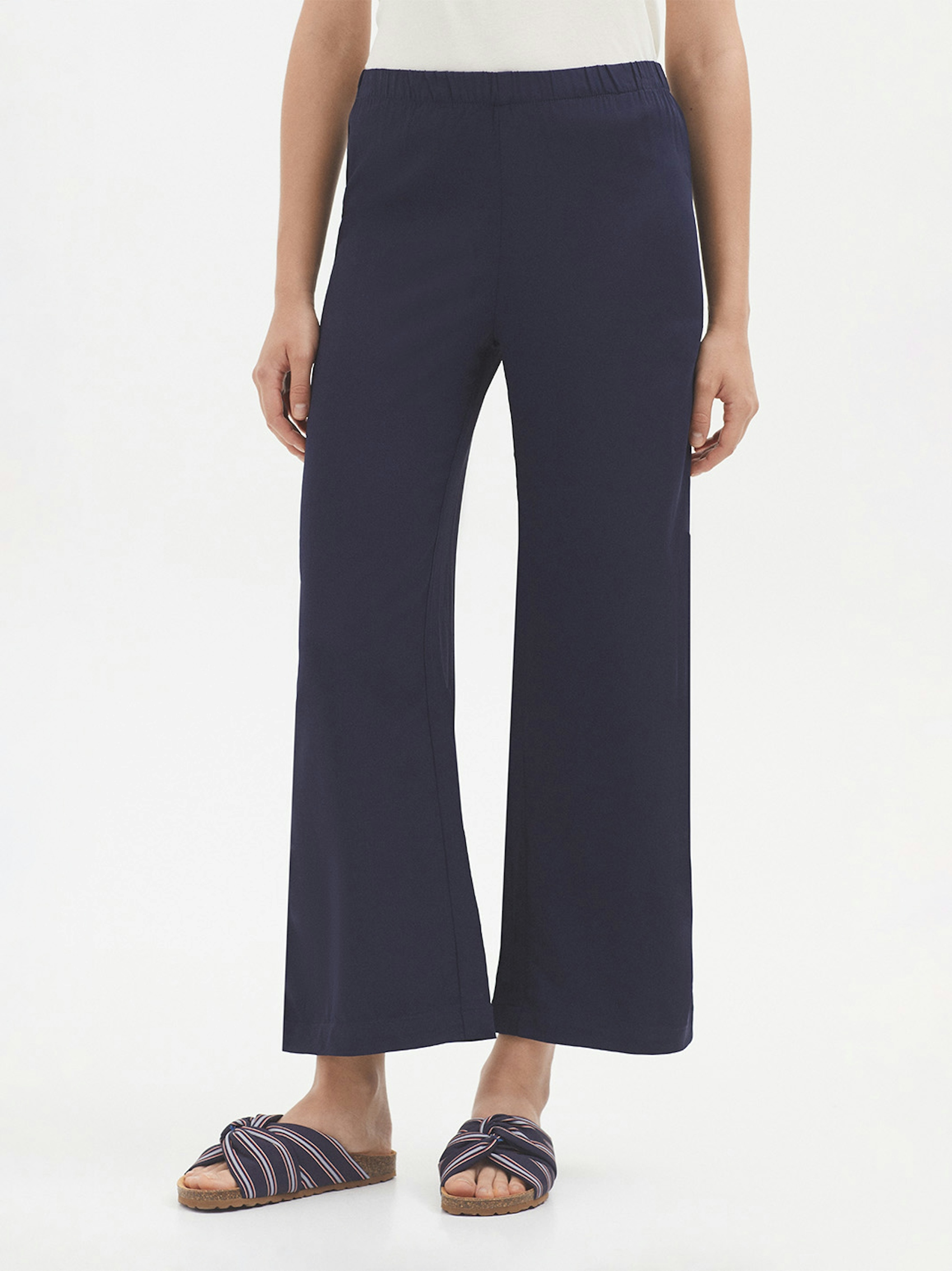 Basic stretch trousers