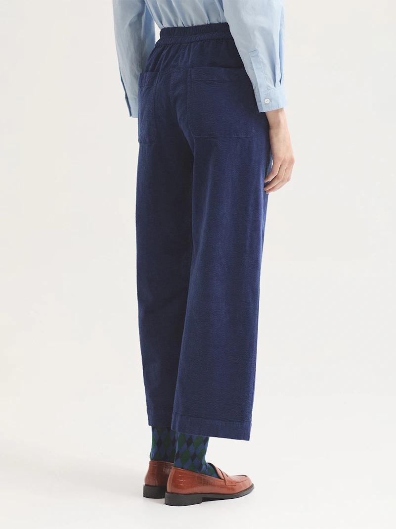 Pantalón pana cintura elástica