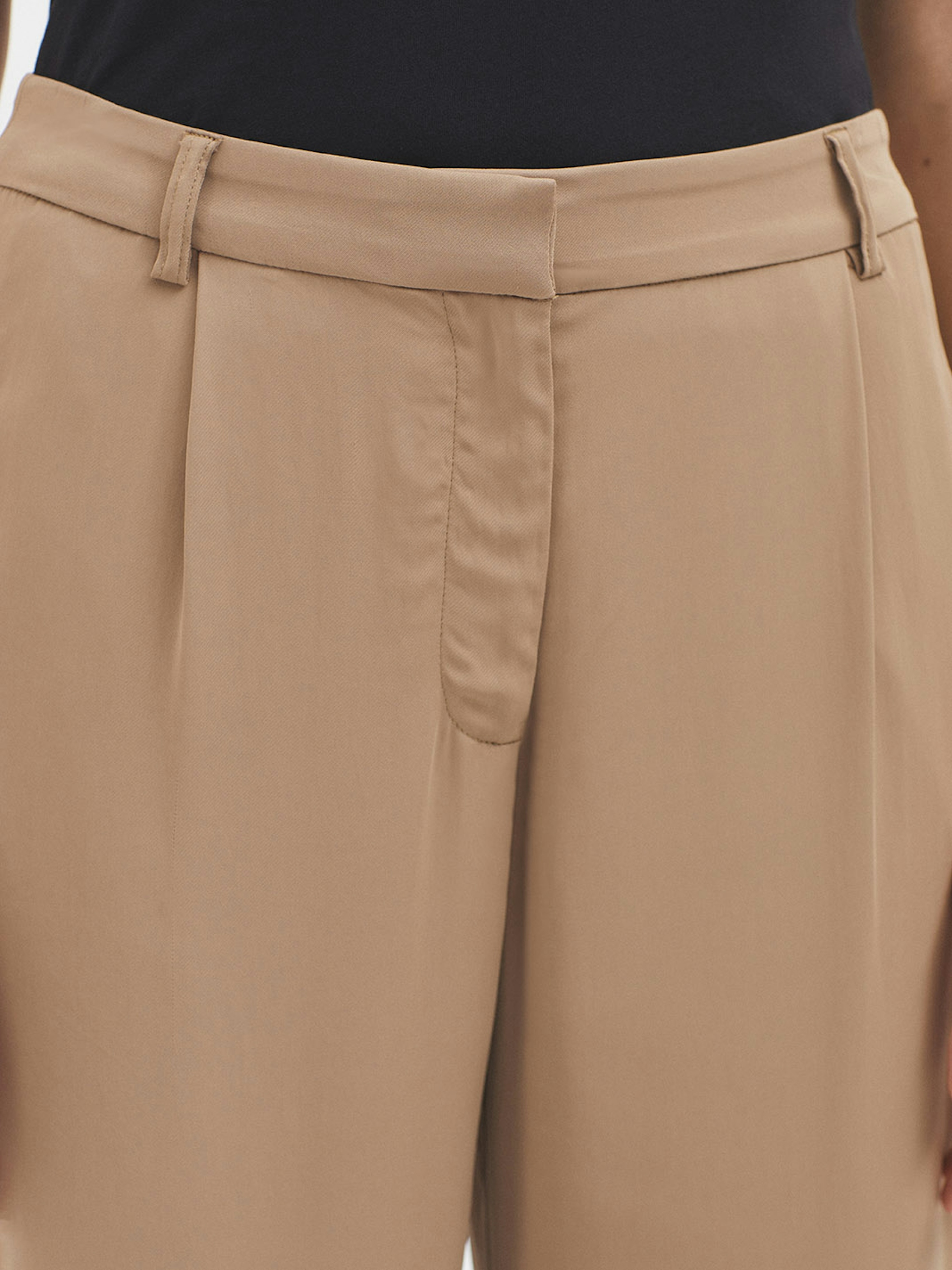 Pantalón pinzas viscosa 1