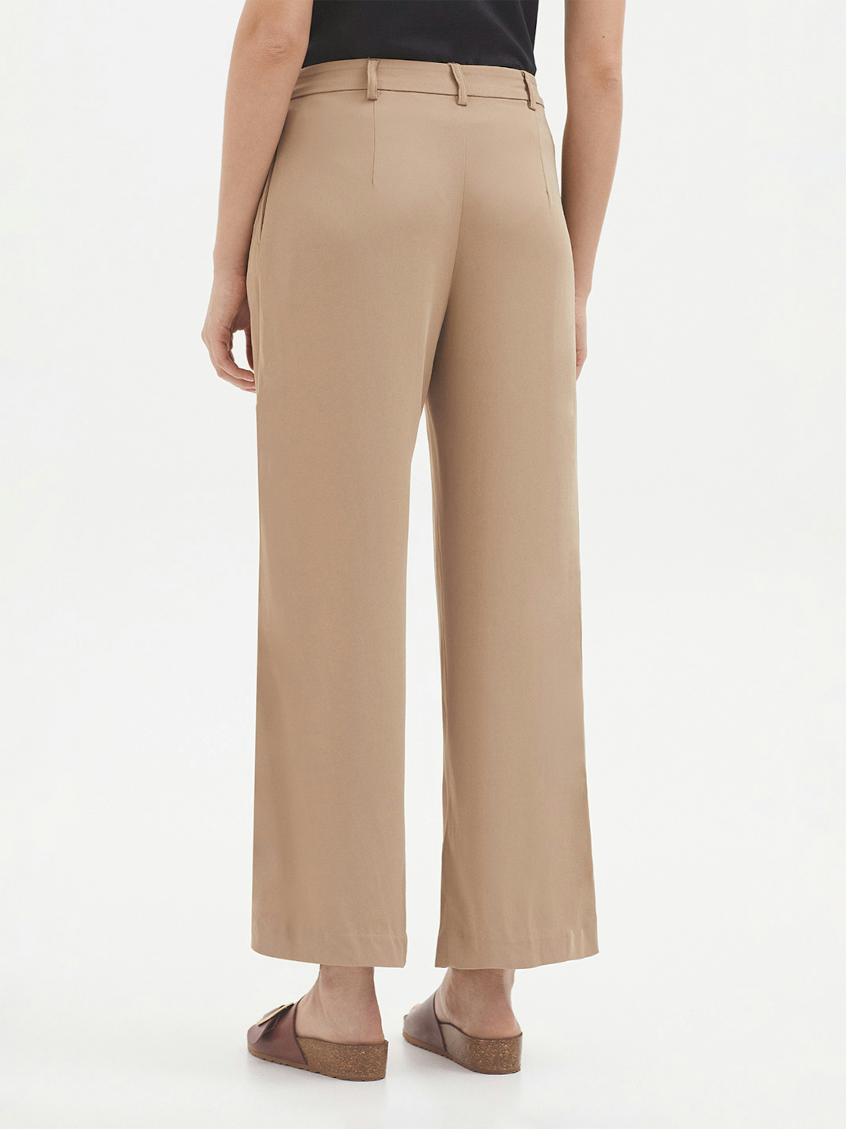Pantalón pinzas viscosa 3