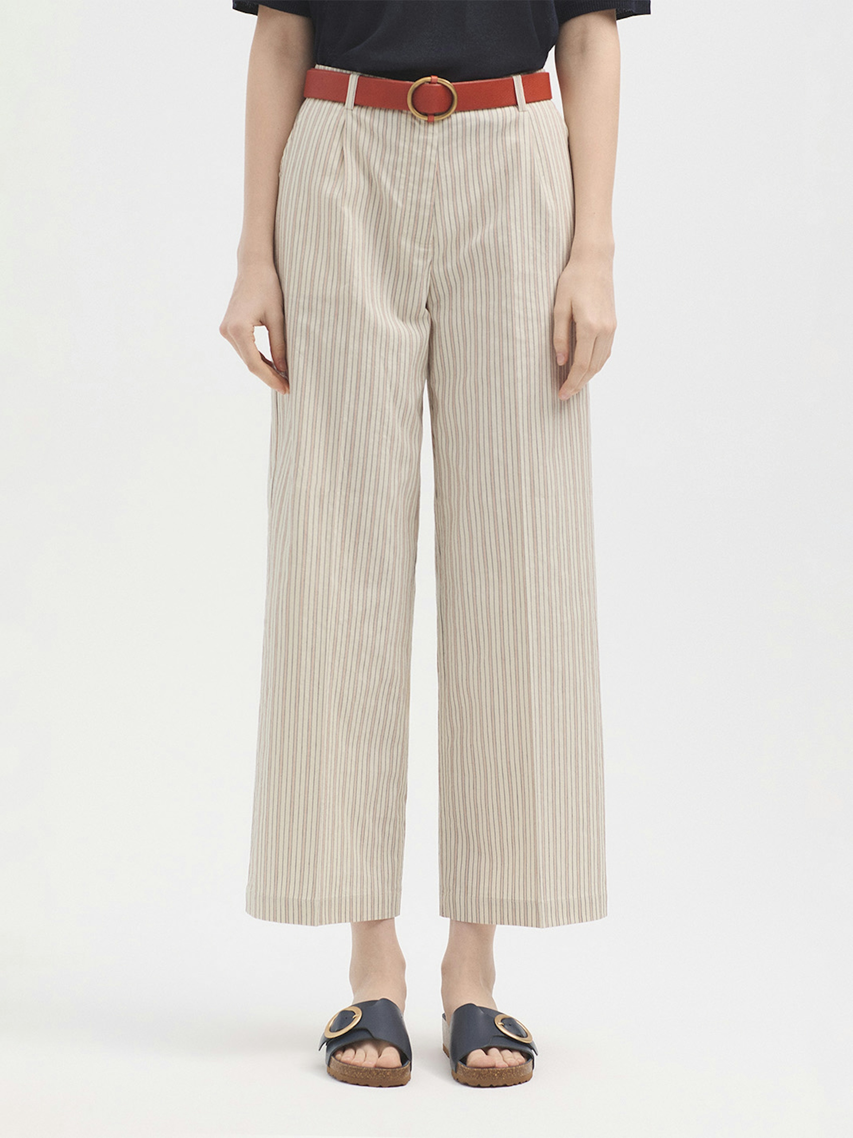 Pantalon rayures bicolores 1