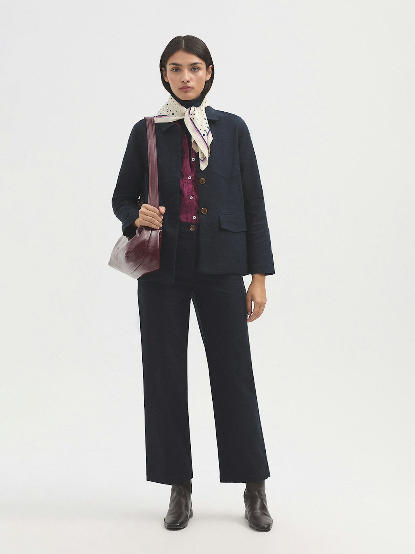 Pantalón sastre elástica