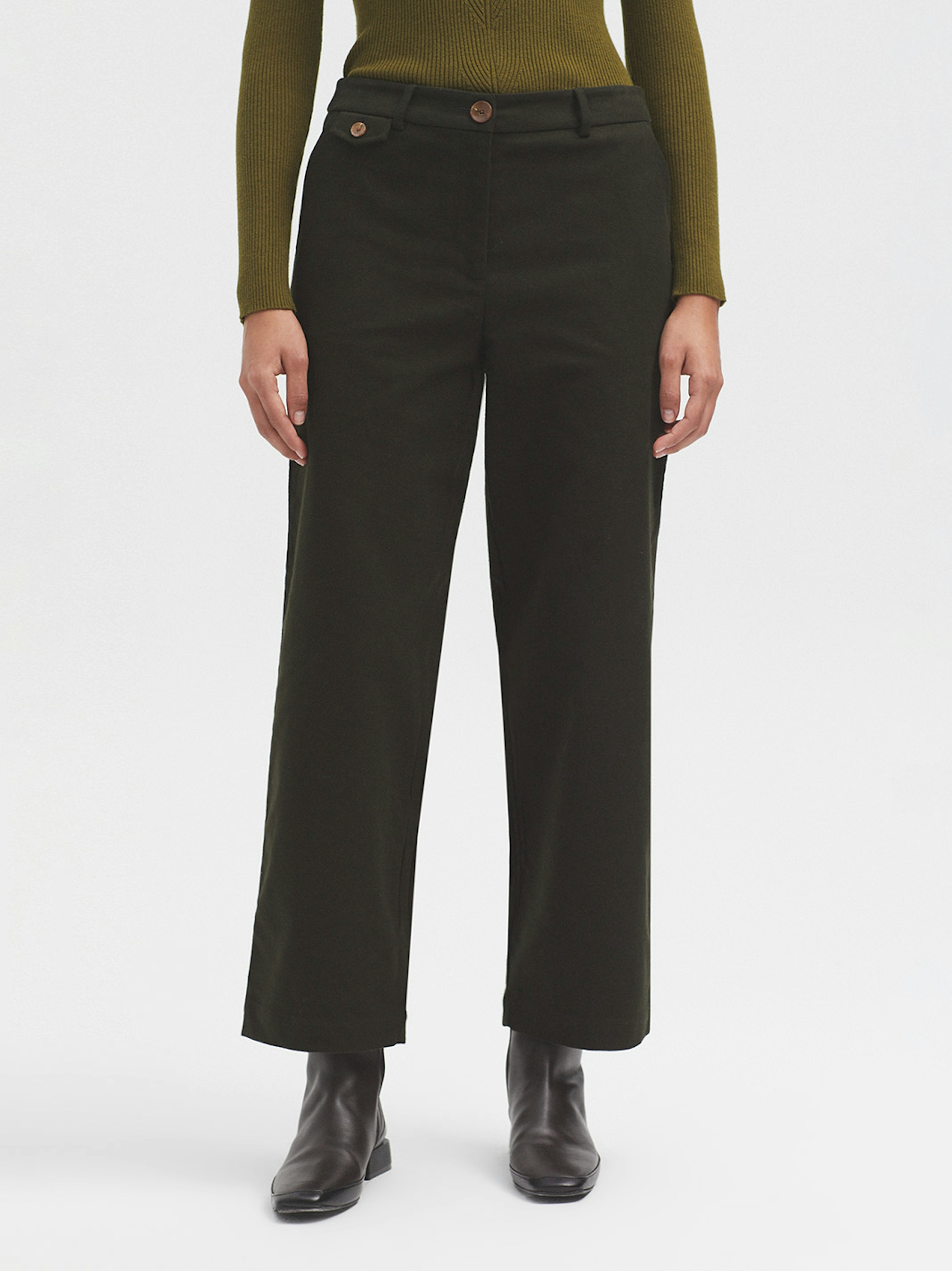 Pantalón sastre elástica