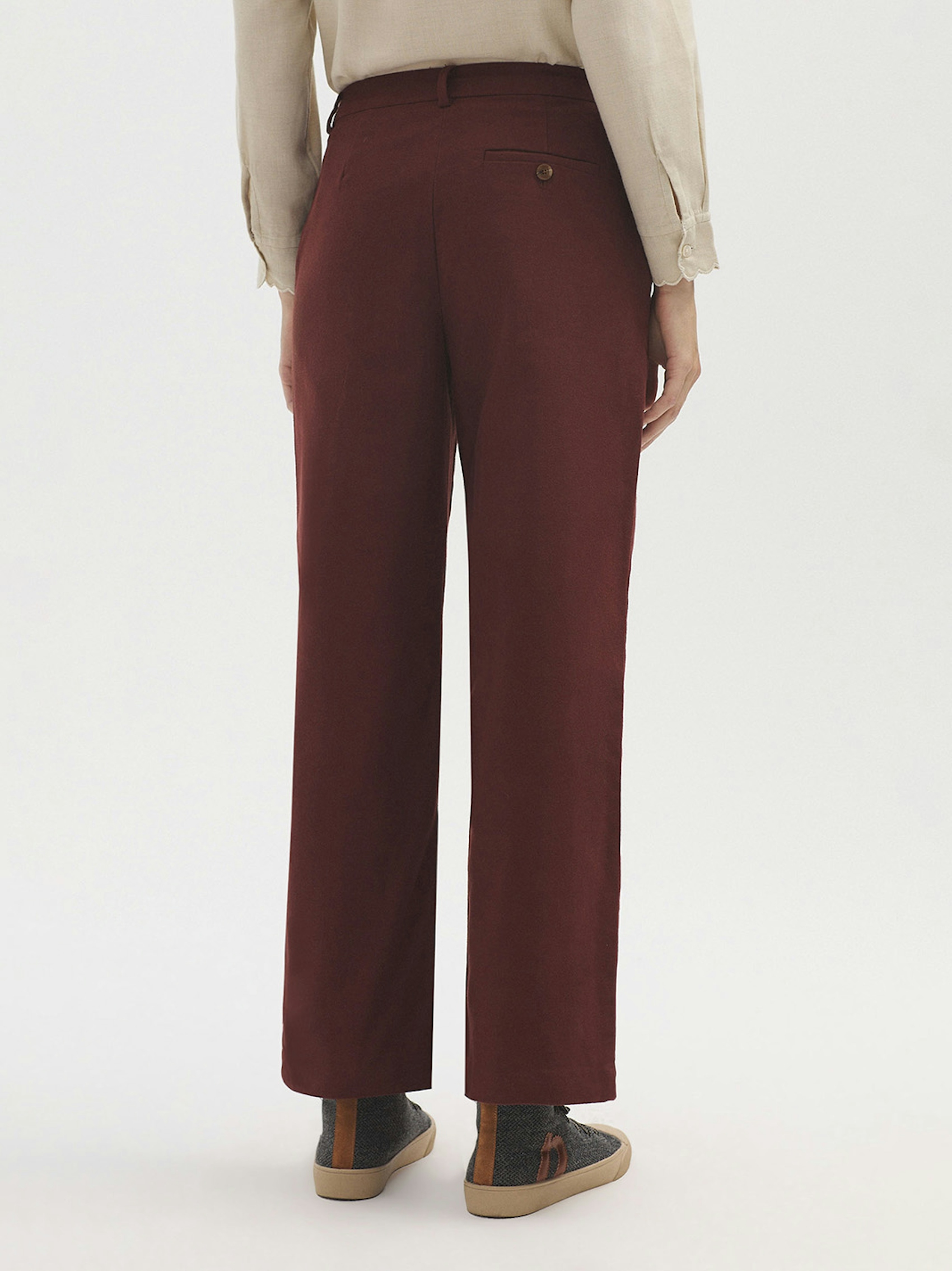 Pantalón sastre elástica