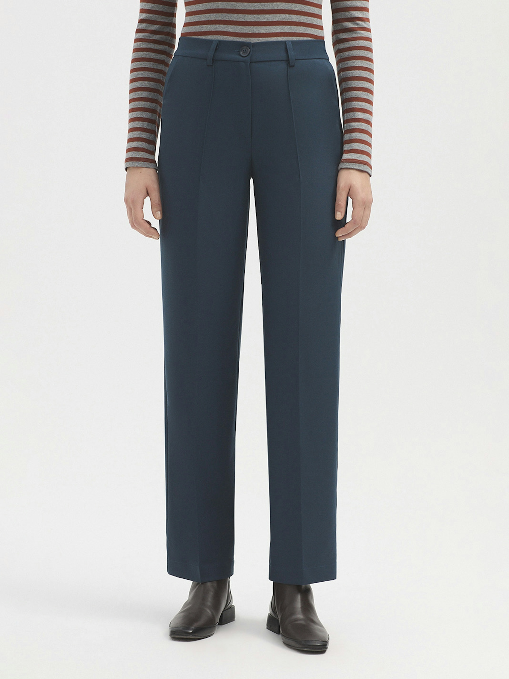 Pantaloni abito lana fredda