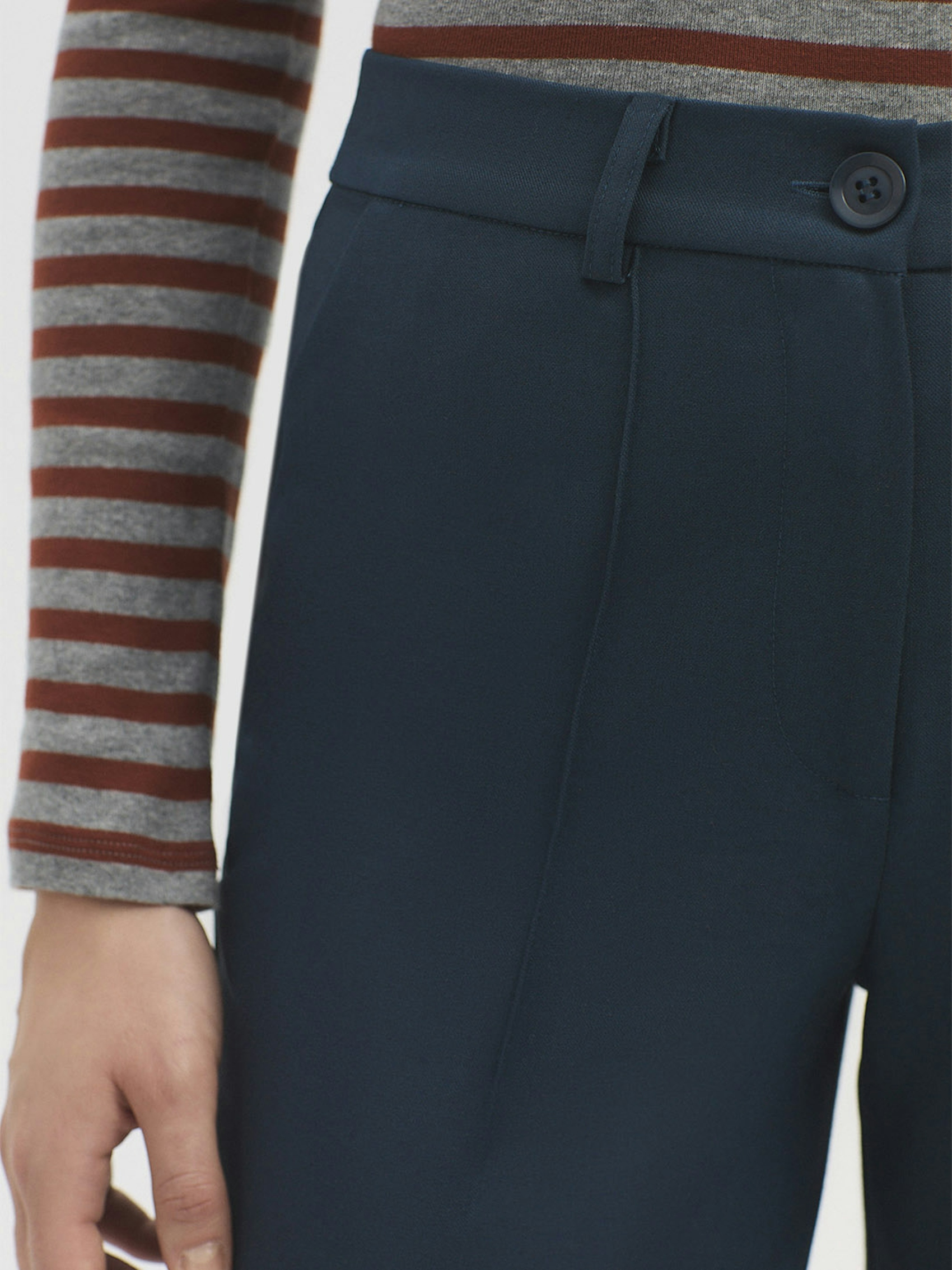 Pantaloni abito lana fredda