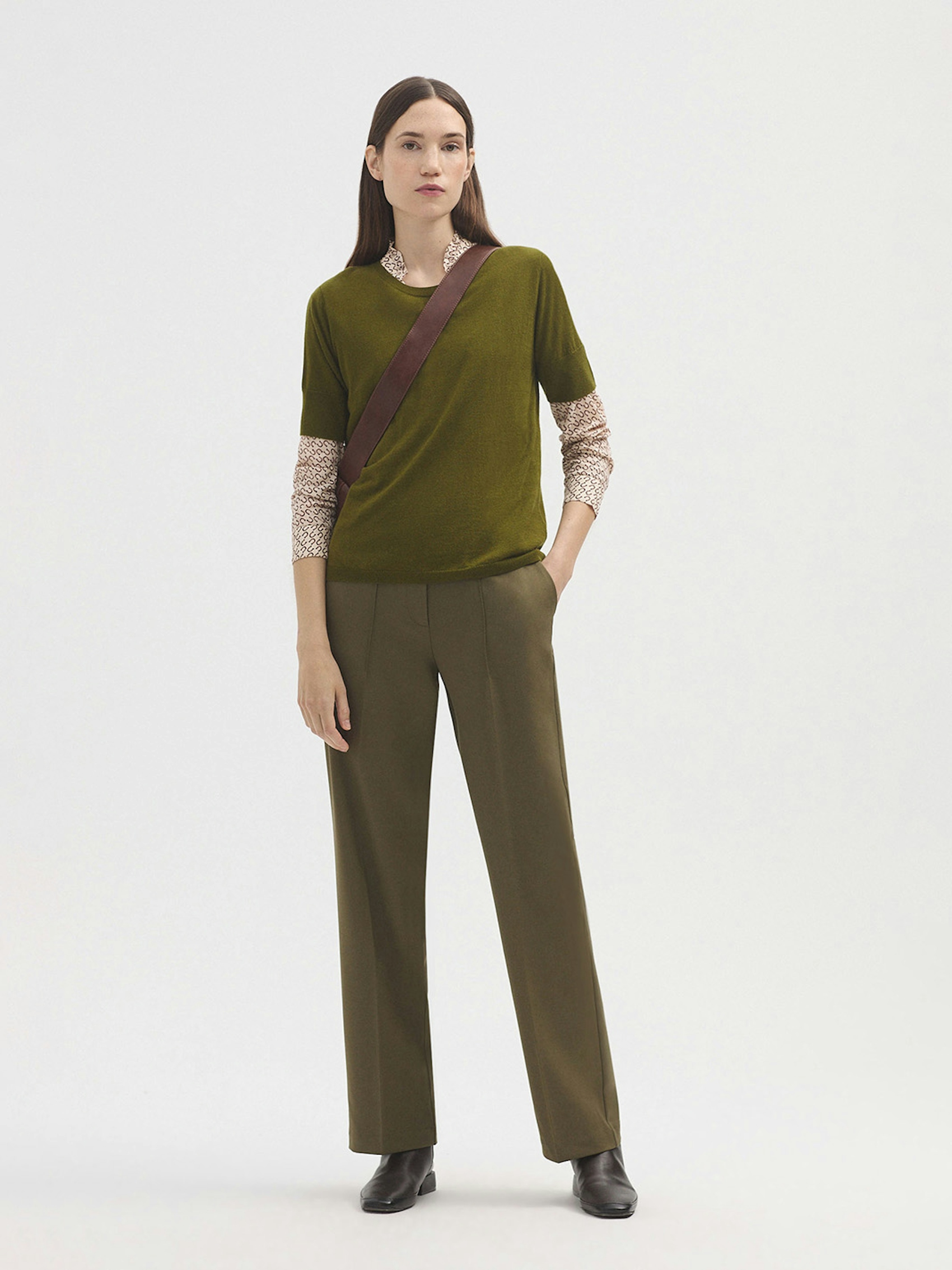 Pantalón sastre lana fría
