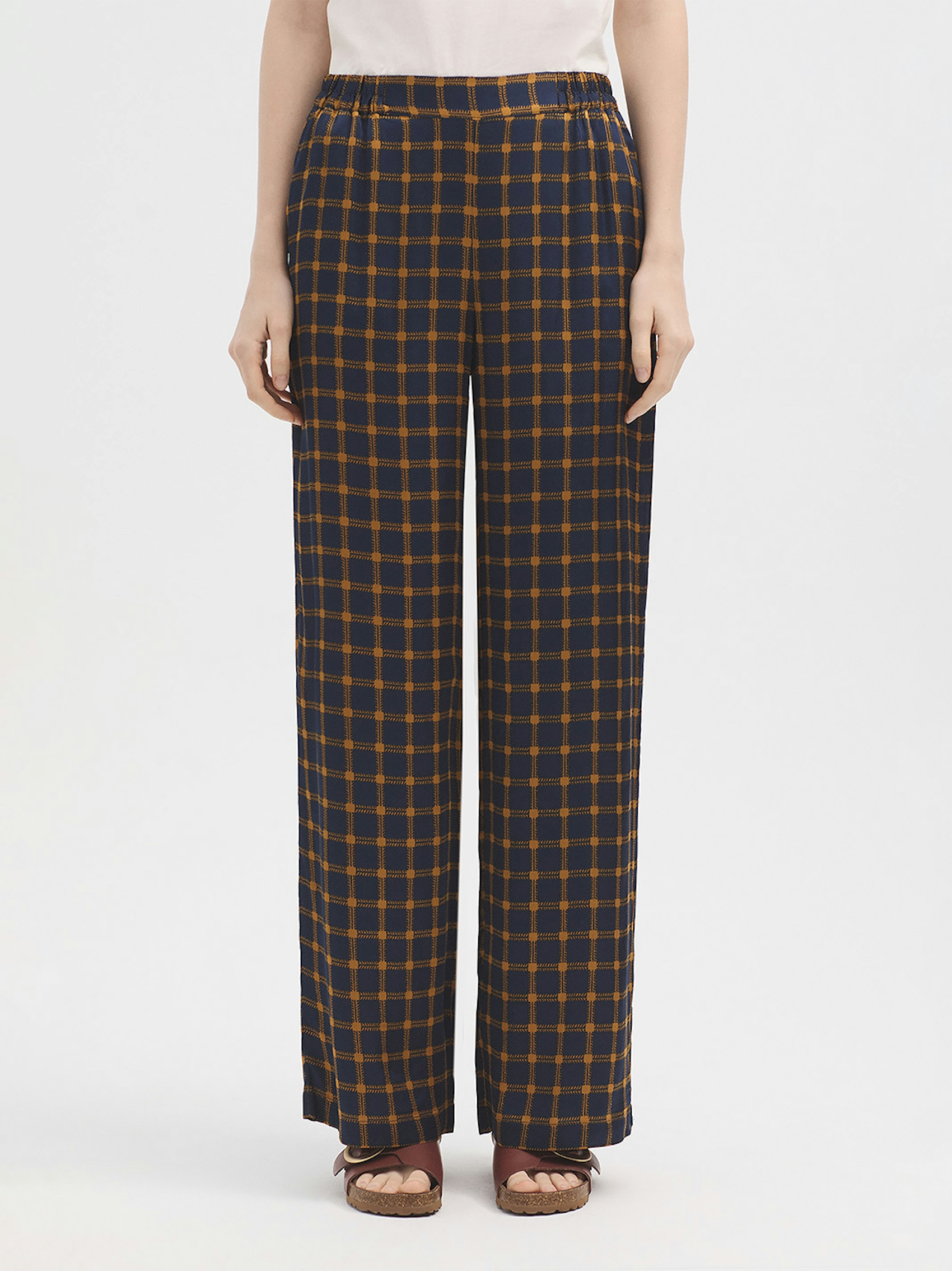Pantalon Garden Checks
