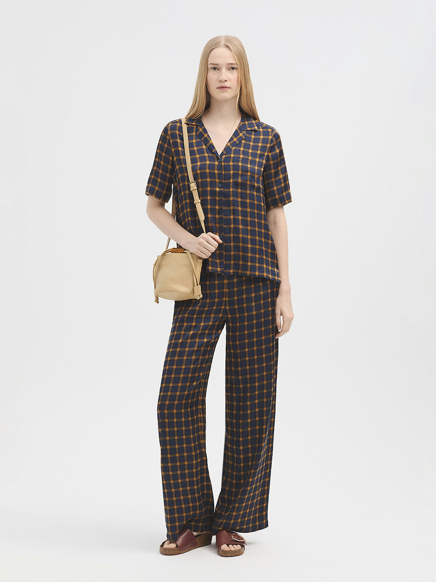 Pantalon Garden Checks