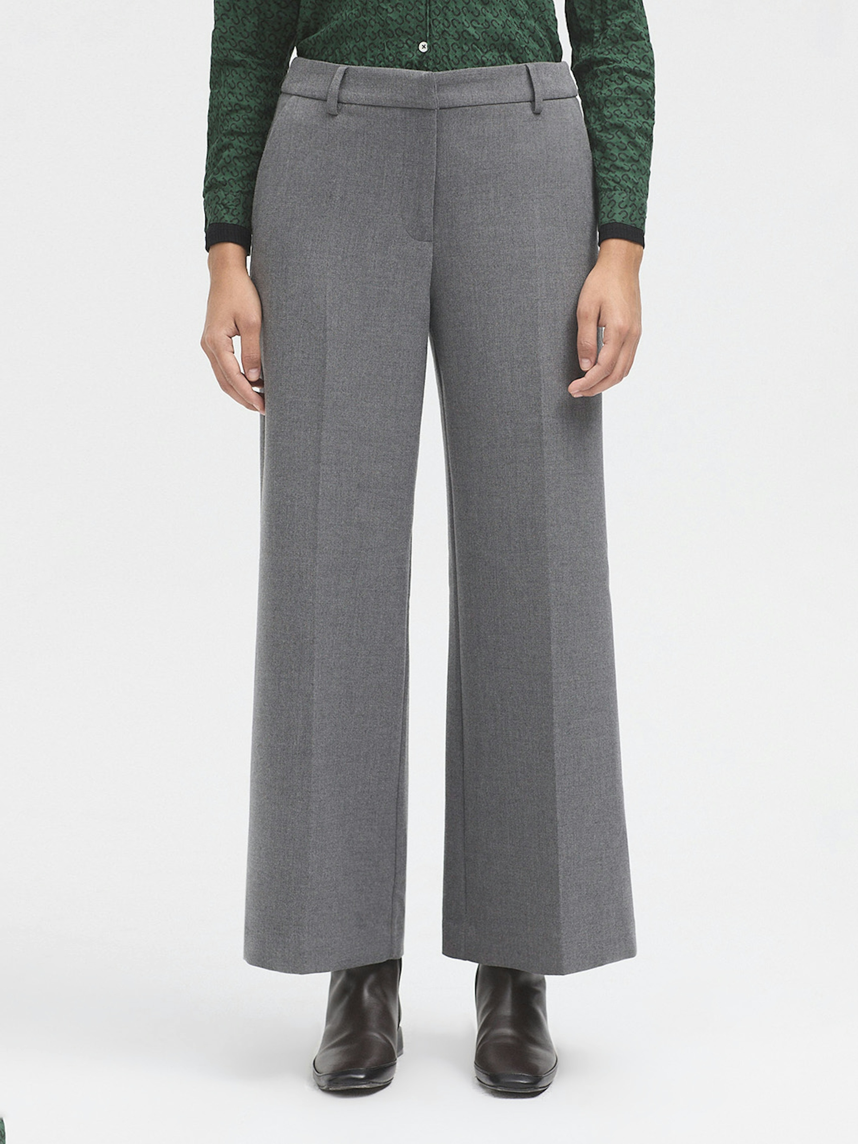 Pantalón traje estructurado