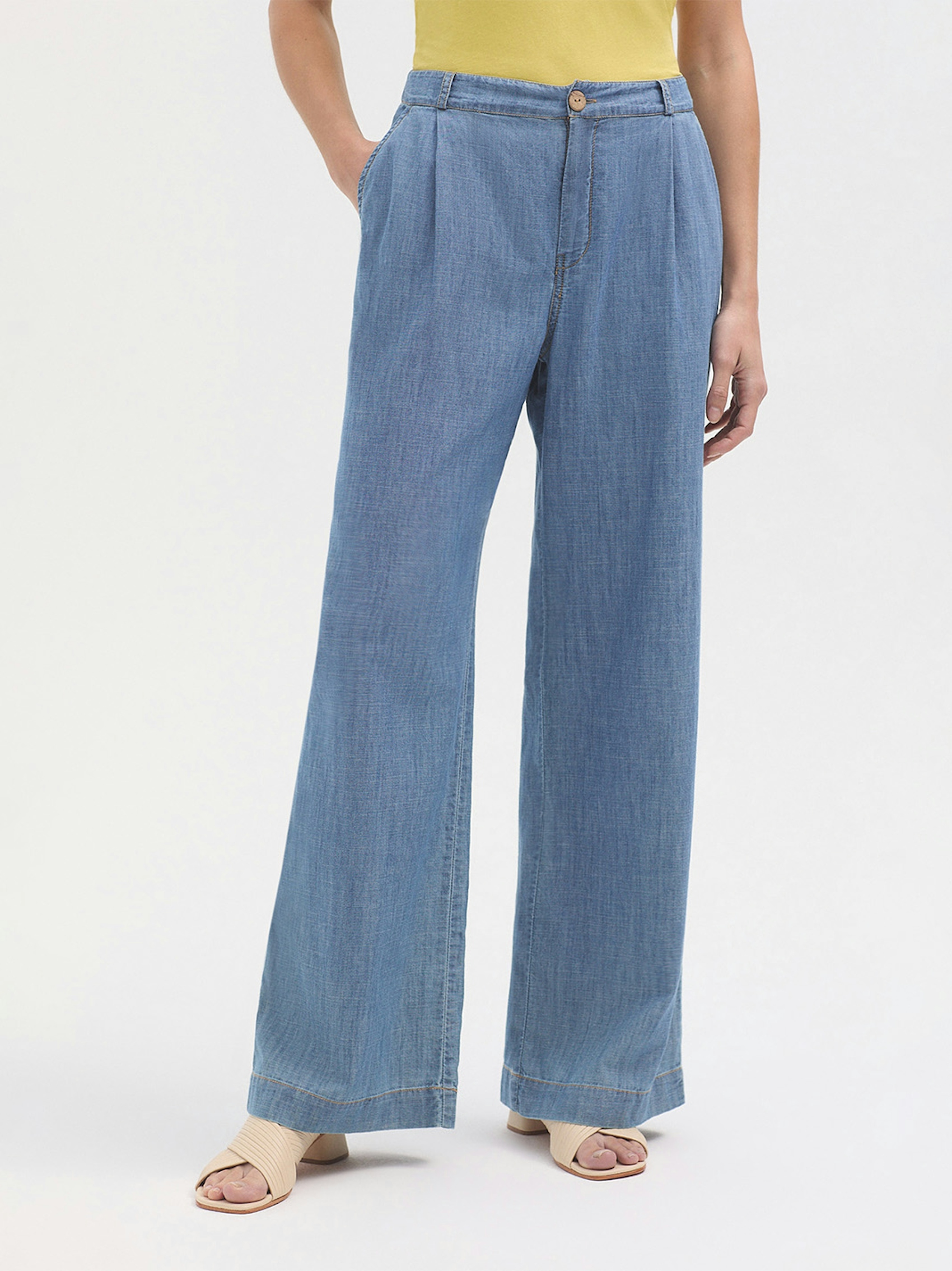 Pantalón vaquero pinzas