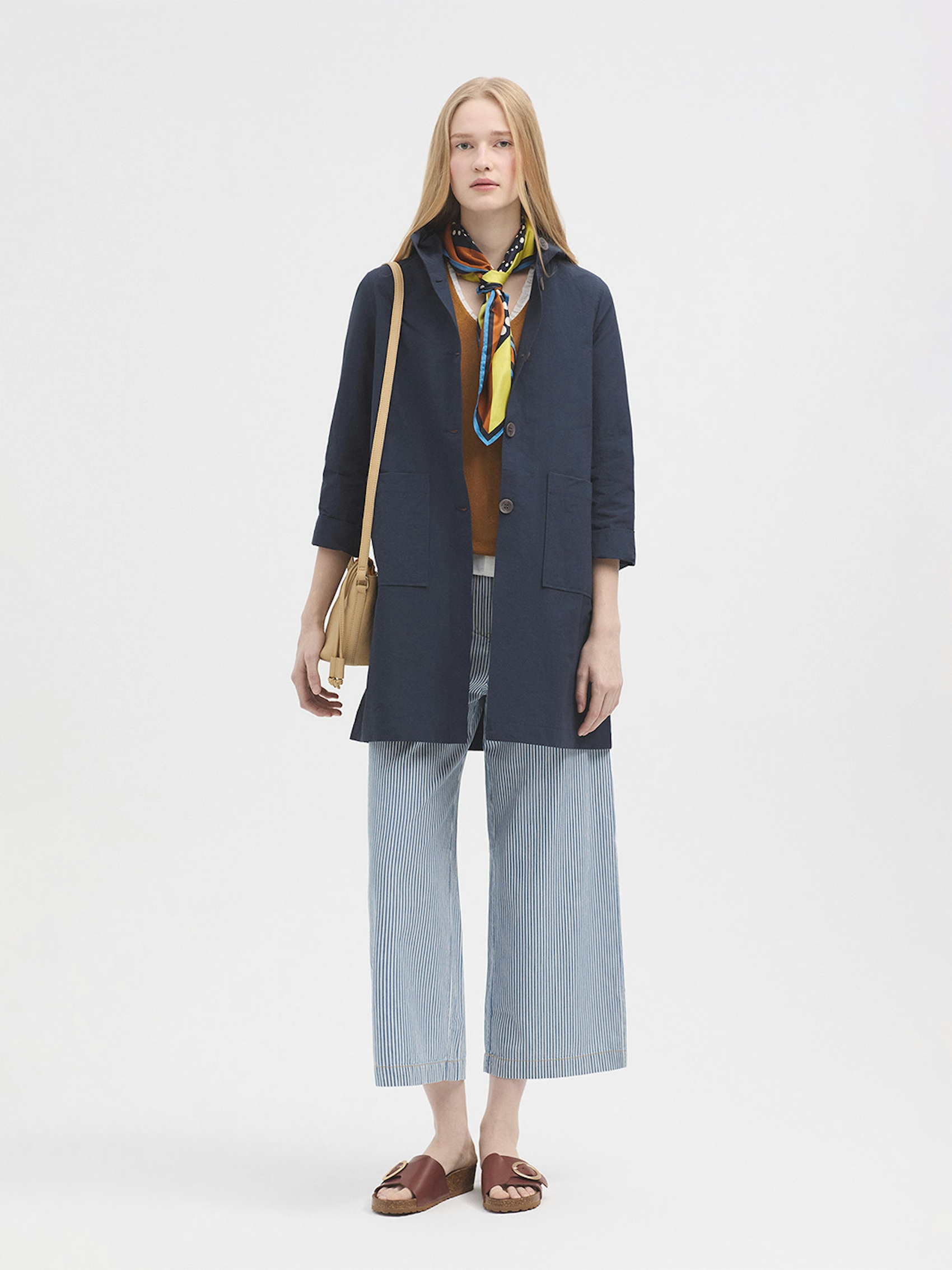 Pantalon jean rayures 0