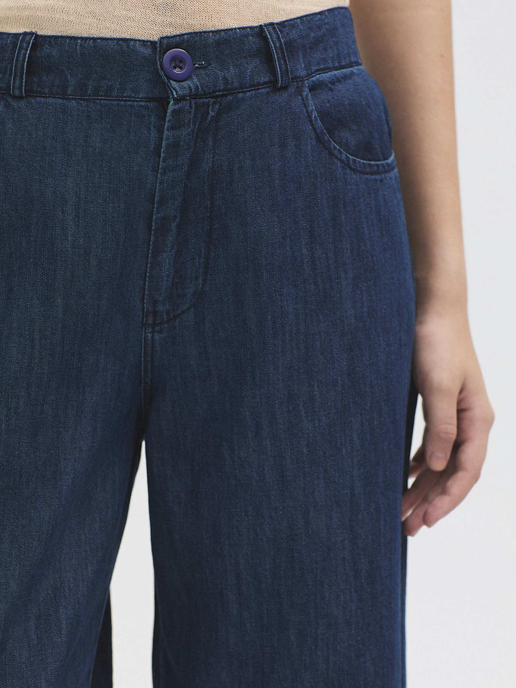 Pantalón vaquero wide fit