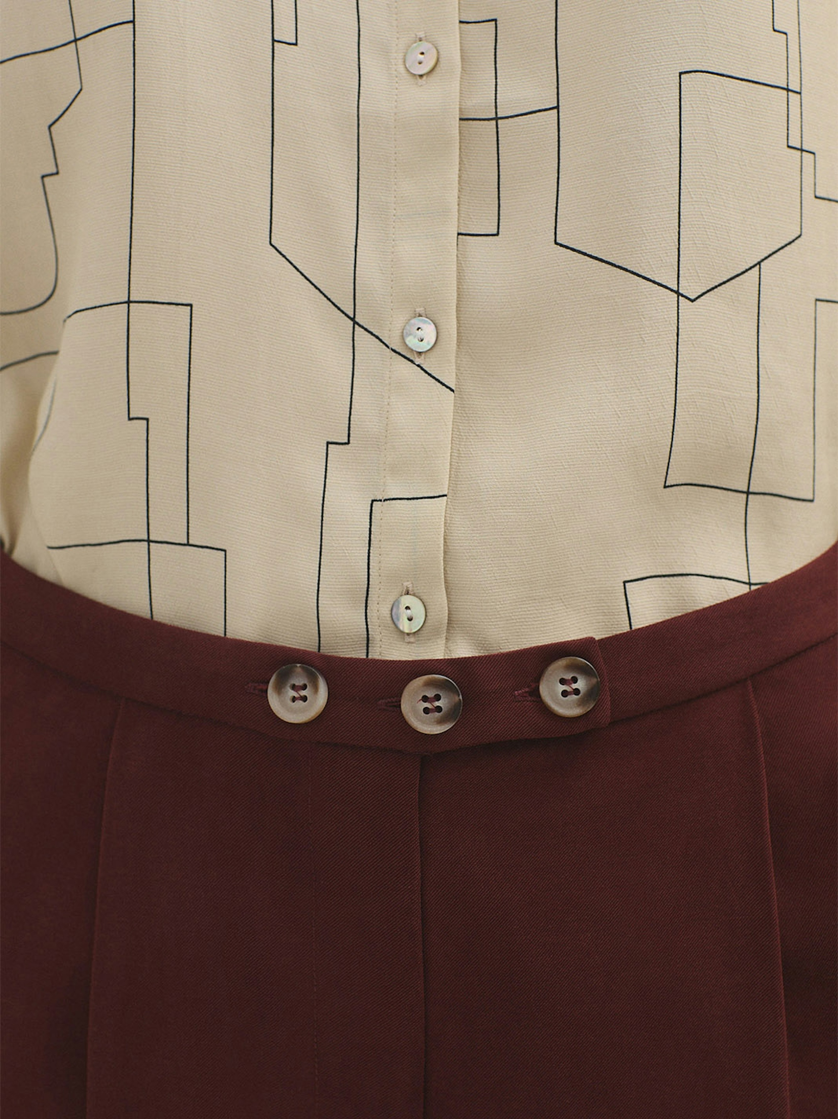 Pantalón wide leg viscosa