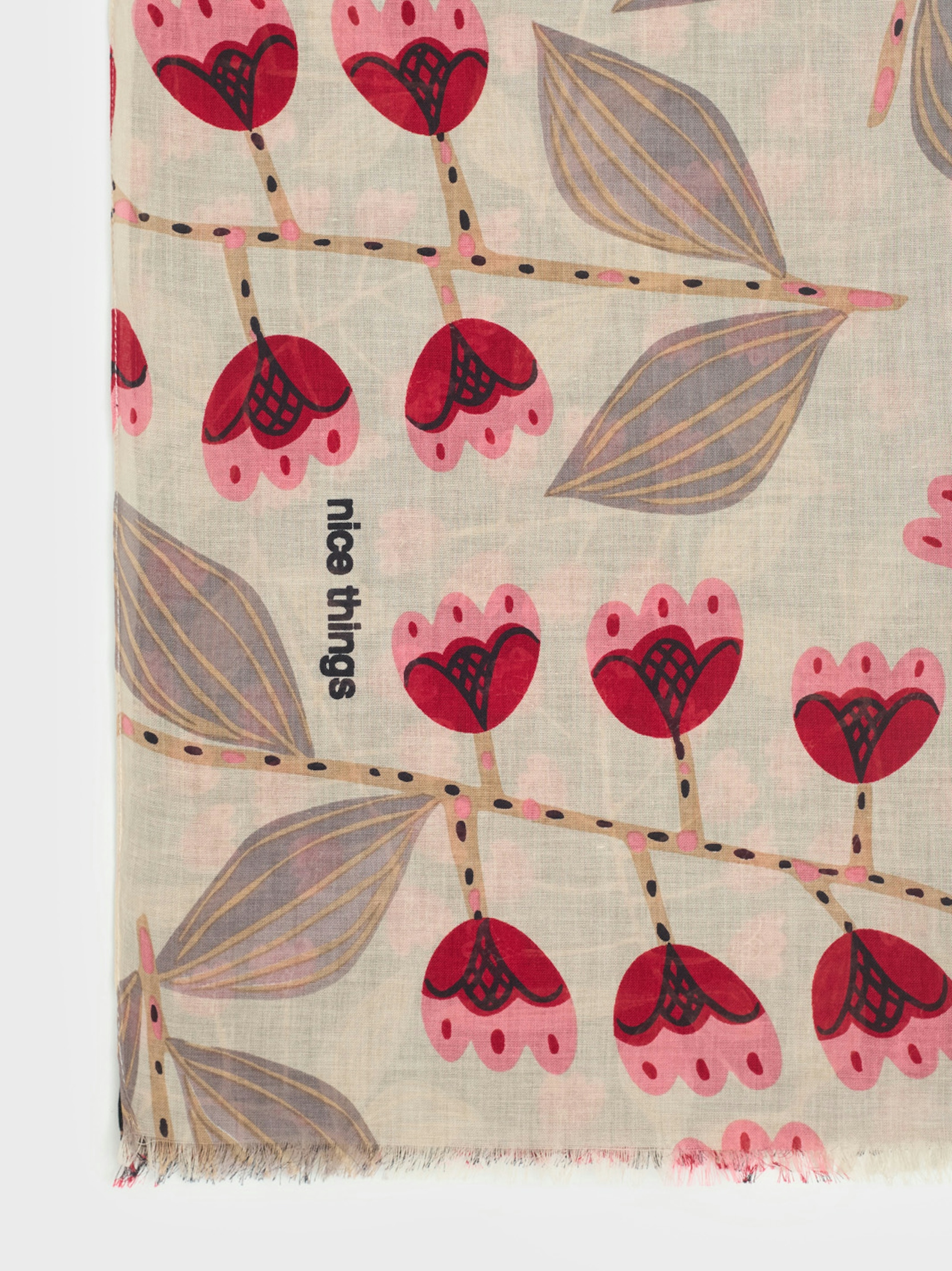 Samoa Flowers cotton sarong