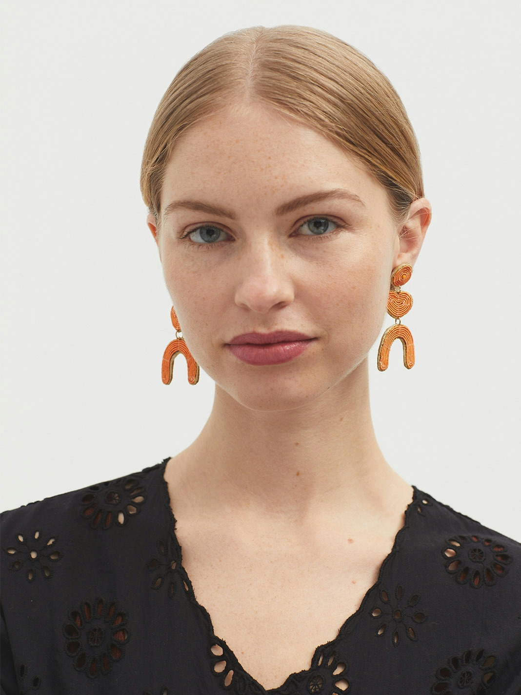Jute earrings